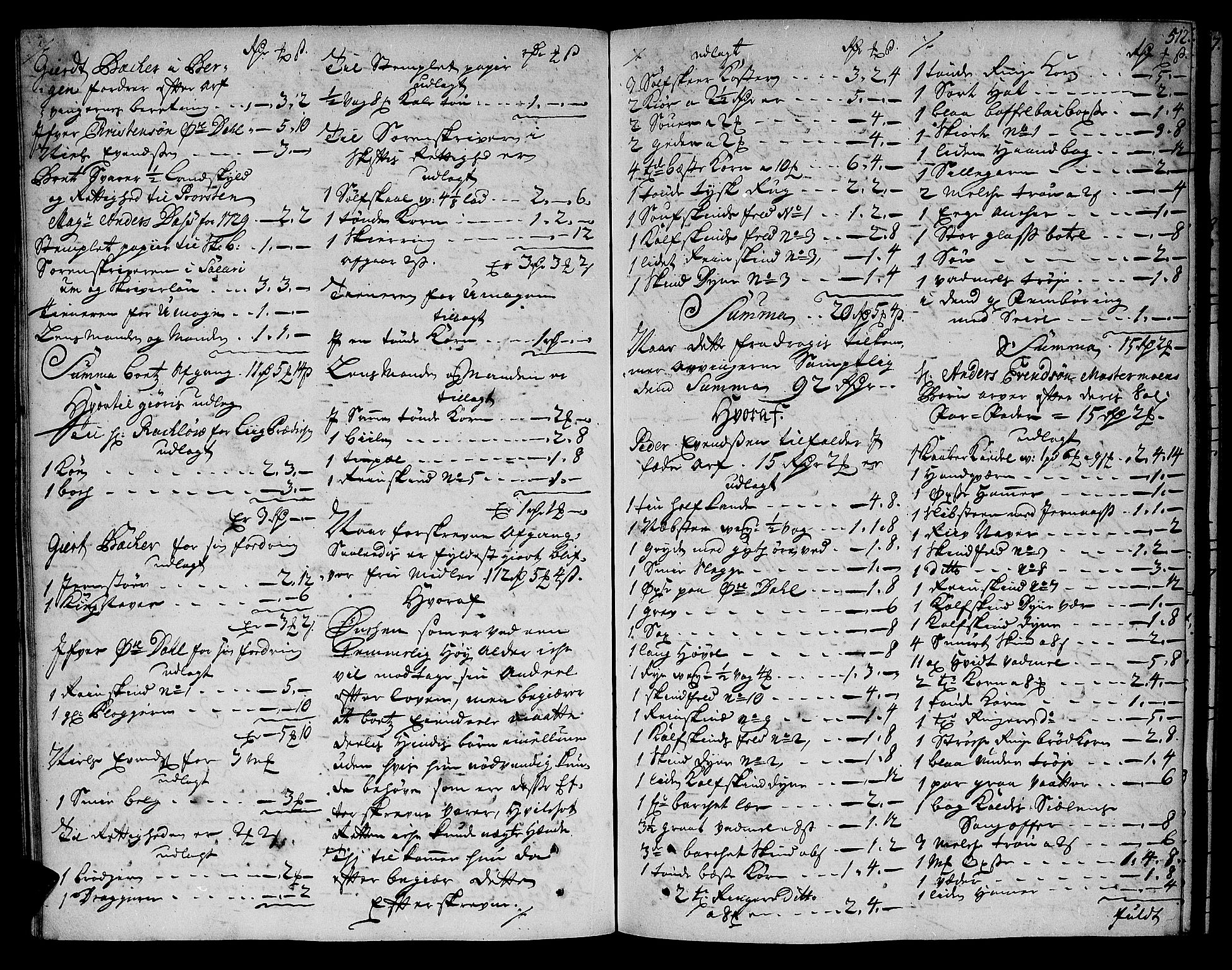 Helgeland sorenskriveri, AV/SAT-A-0004/3/3A/L0008: Skifteprotokoll 6B, 1728-1731, s. 511b-512a
