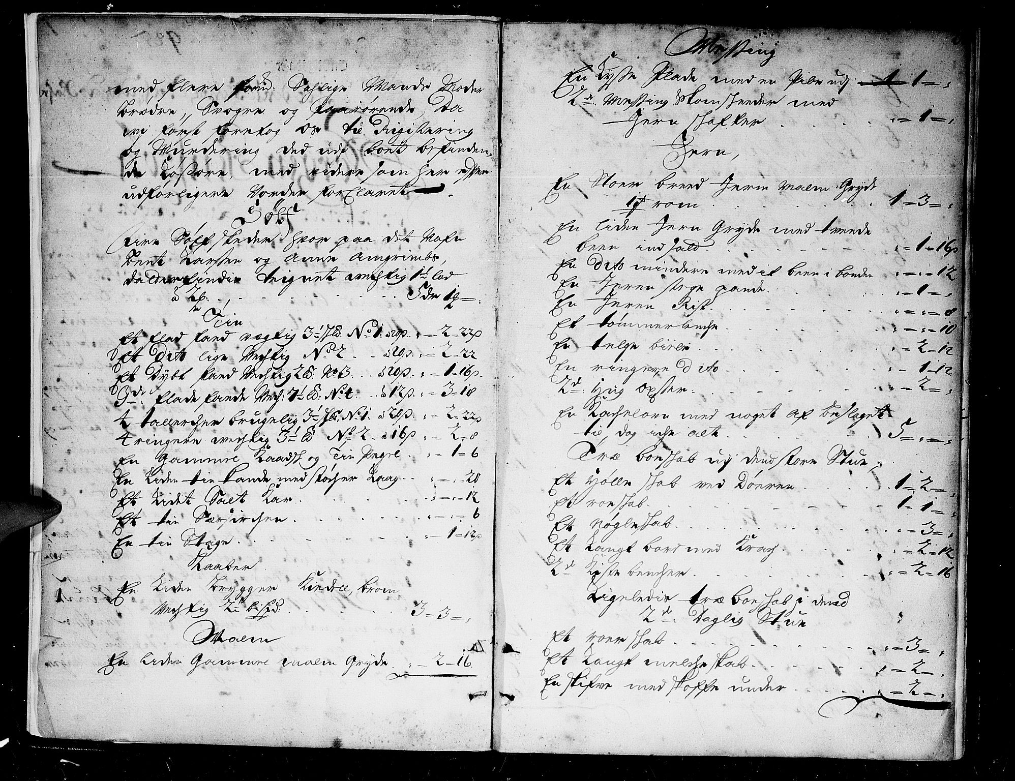 Lier, Røyken og Hurum sorenskriveri, SAKO/A-89/H/Hc/L0001: Skifteprotokoll, 1701-1708, s. 1b-2a