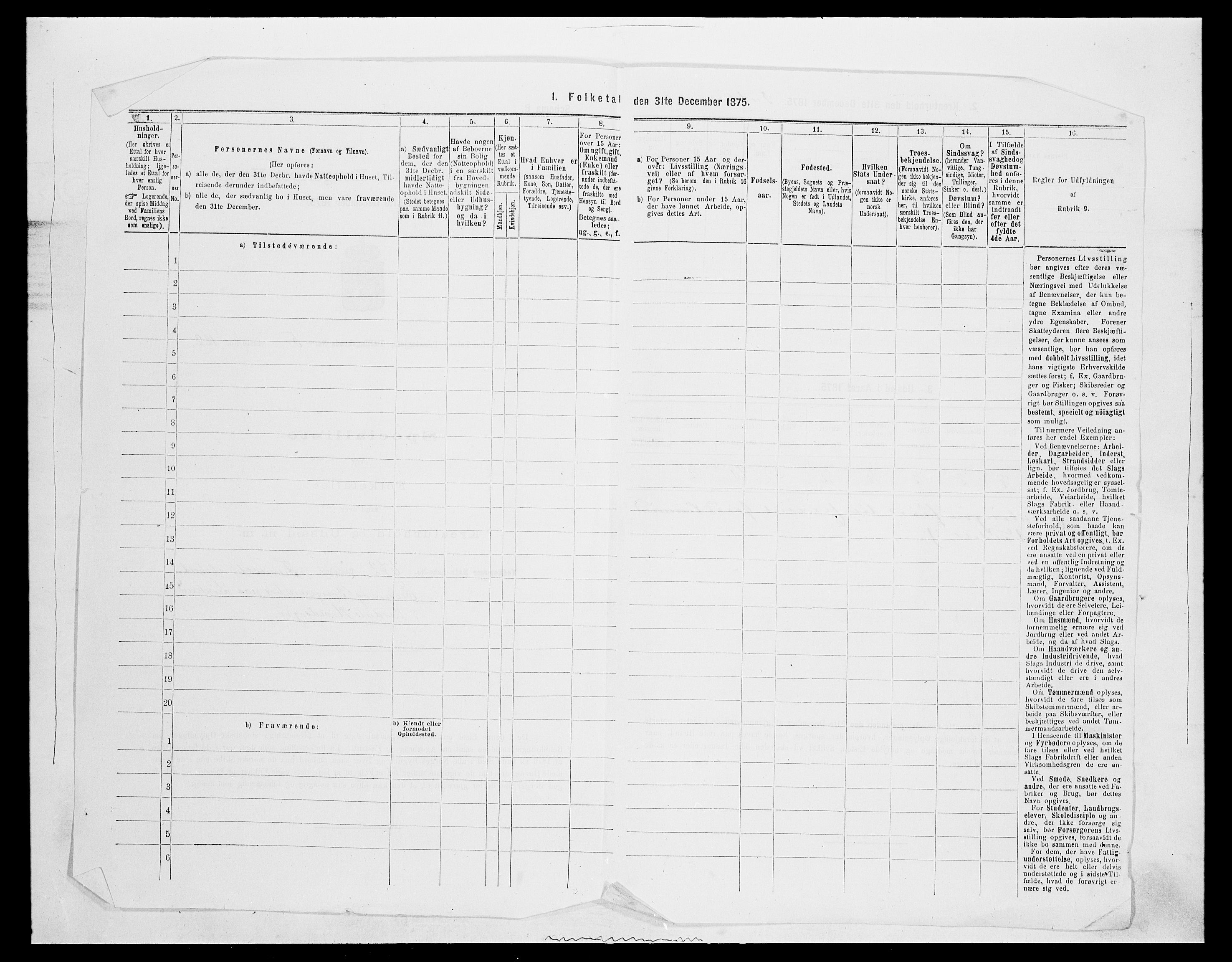 SAH, Folketelling 1875 for 0529P Vestre Toten prestegjeld, 1875, s. 1149