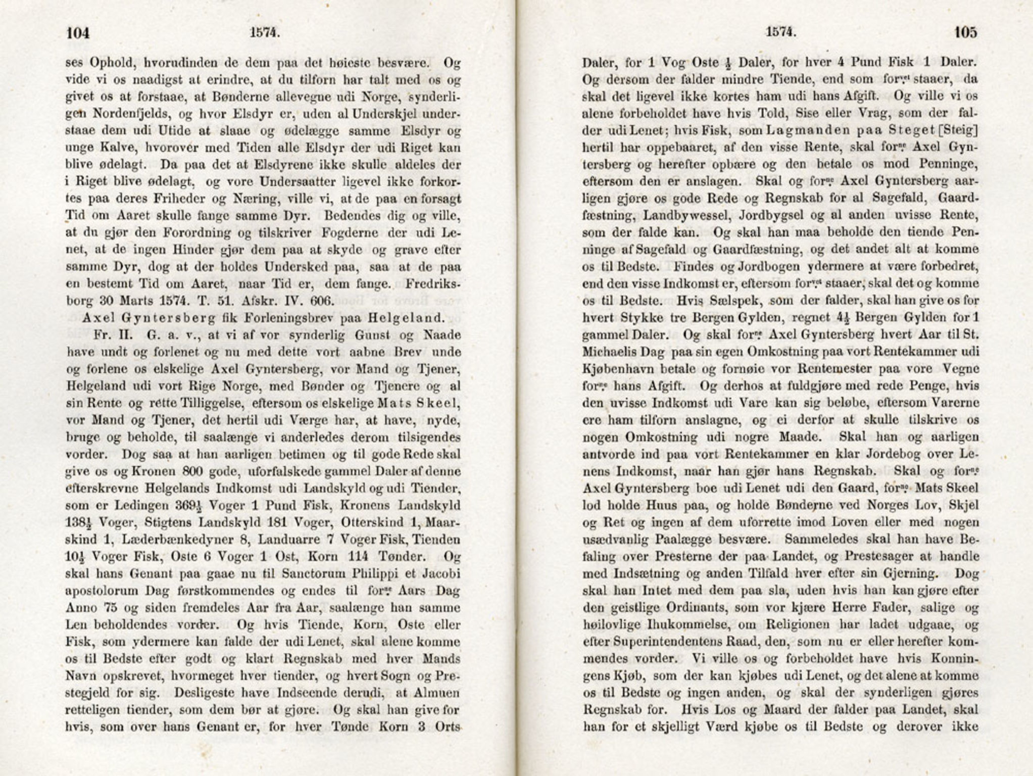 Publikasjoner utgitt av Det Norske Historiske Kildeskriftfond, PUBL/-/-/-: Norske Rigs-Registranter, bind 2, 1572-1588, s. 104-105