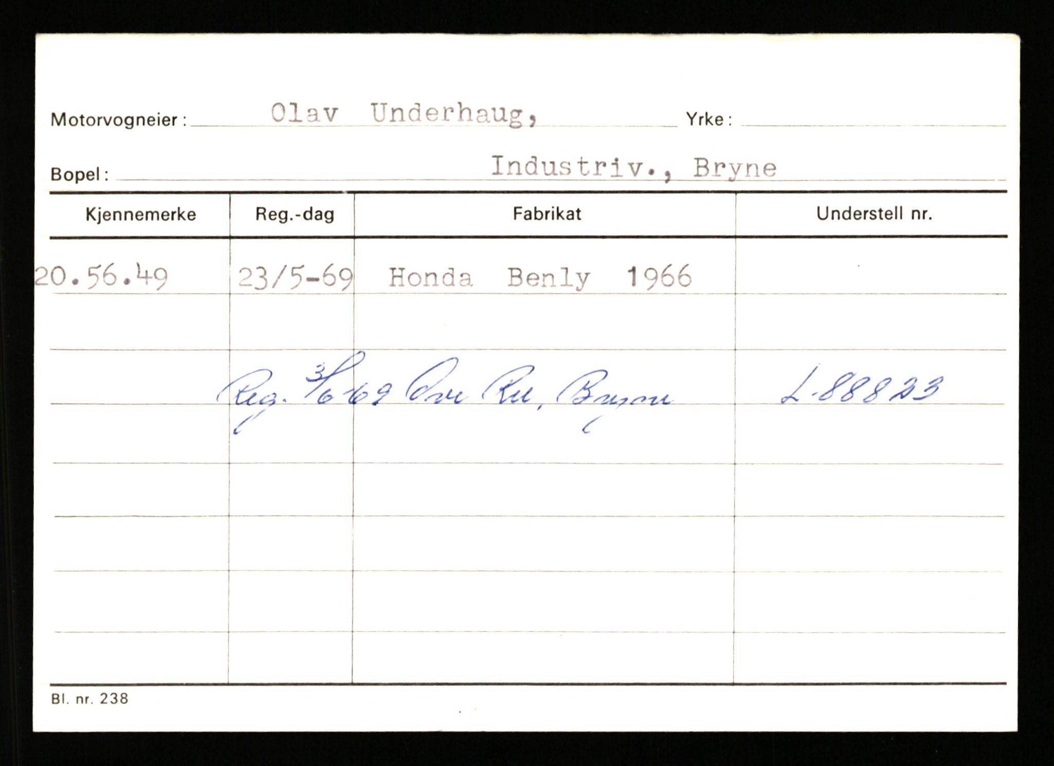 Stavanger trafikkstasjon, AV/SAST-A-101942/0/G/L0010: Registreringsnummer: 130000 - 239953, 1930-1971, s. 2355