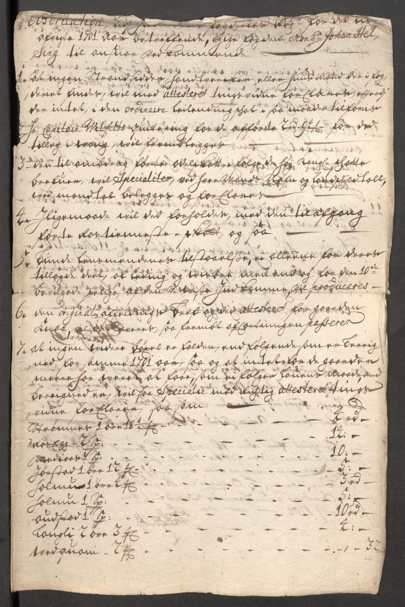 Rentekammeret inntil 1814, Reviderte regnskaper, Fogderegnskap, AV/RA-EA-4092/R63/L4314: Fogderegnskap Inderøy, 1705, s. 365