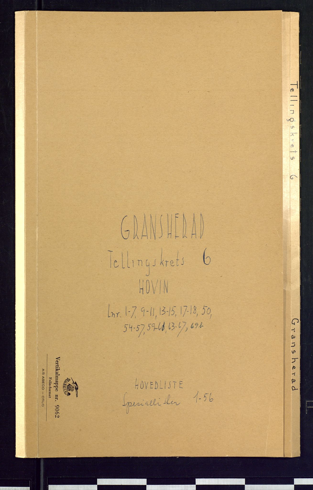 SAKO, Folketelling 1875 for 0824P Gransherad prestegjeld, 1875, s. 26