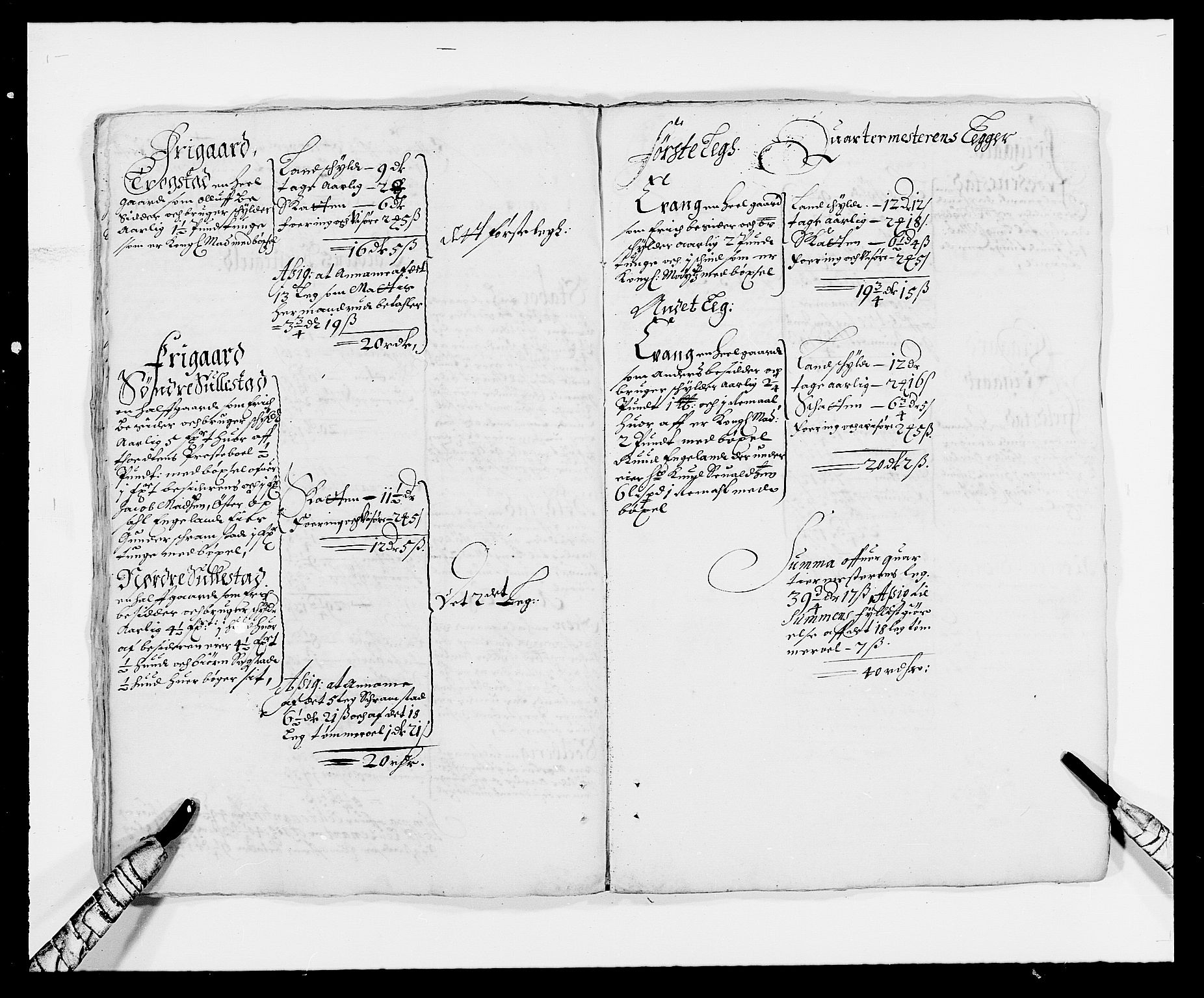 Rentekammeret inntil 1814, Reviderte regnskaper, Fogderegnskap, AV/RA-EA-4092/R18/L1288: Fogderegnskap Hadeland, Toten og Valdres, 1689, s. 241