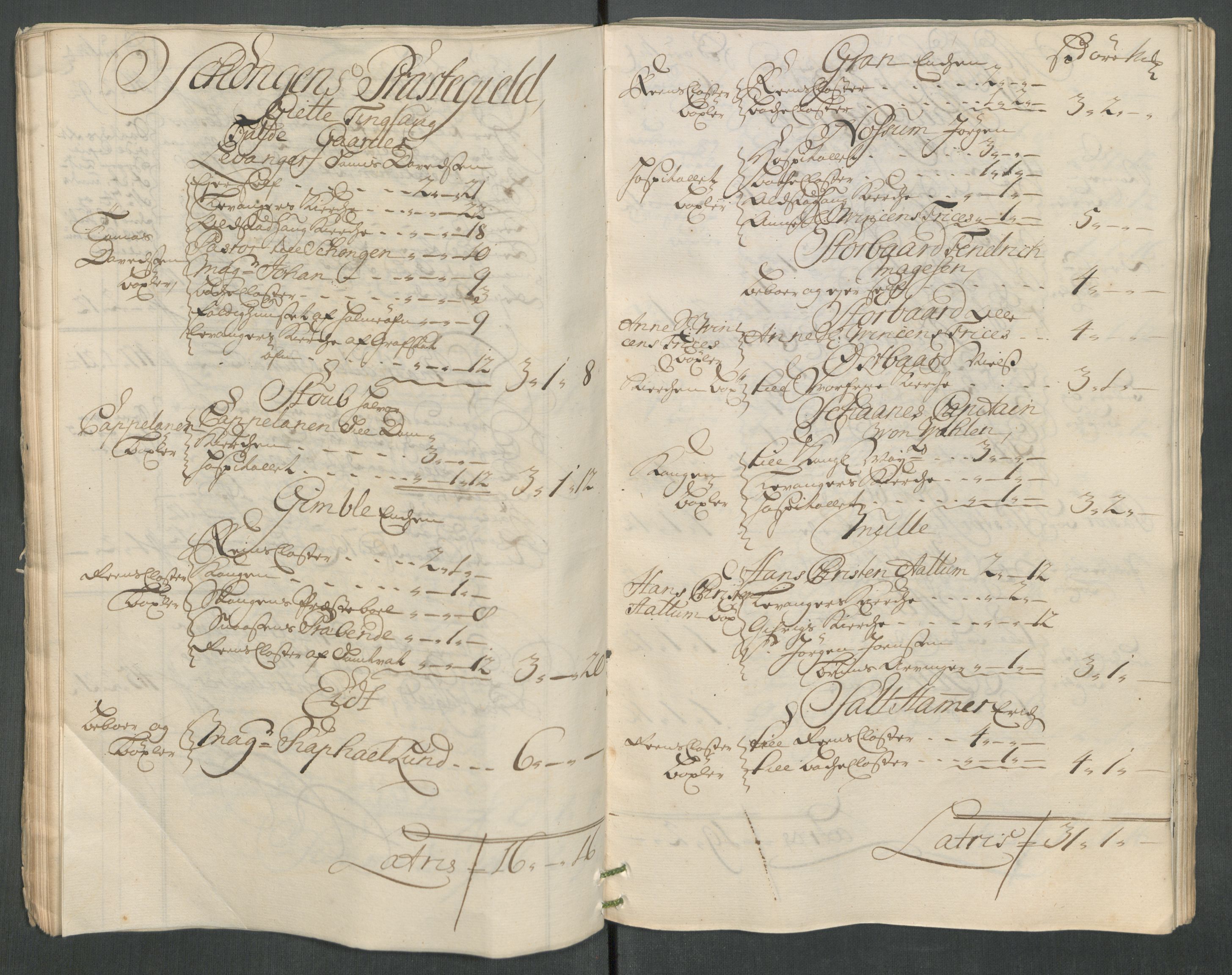 Rentekammeret inntil 1814, Reviderte regnskaper, Fogderegnskap, AV/RA-EA-4092/R62/L4208: Fogderegnskap Stjørdal og Verdal, 1718, s. 42