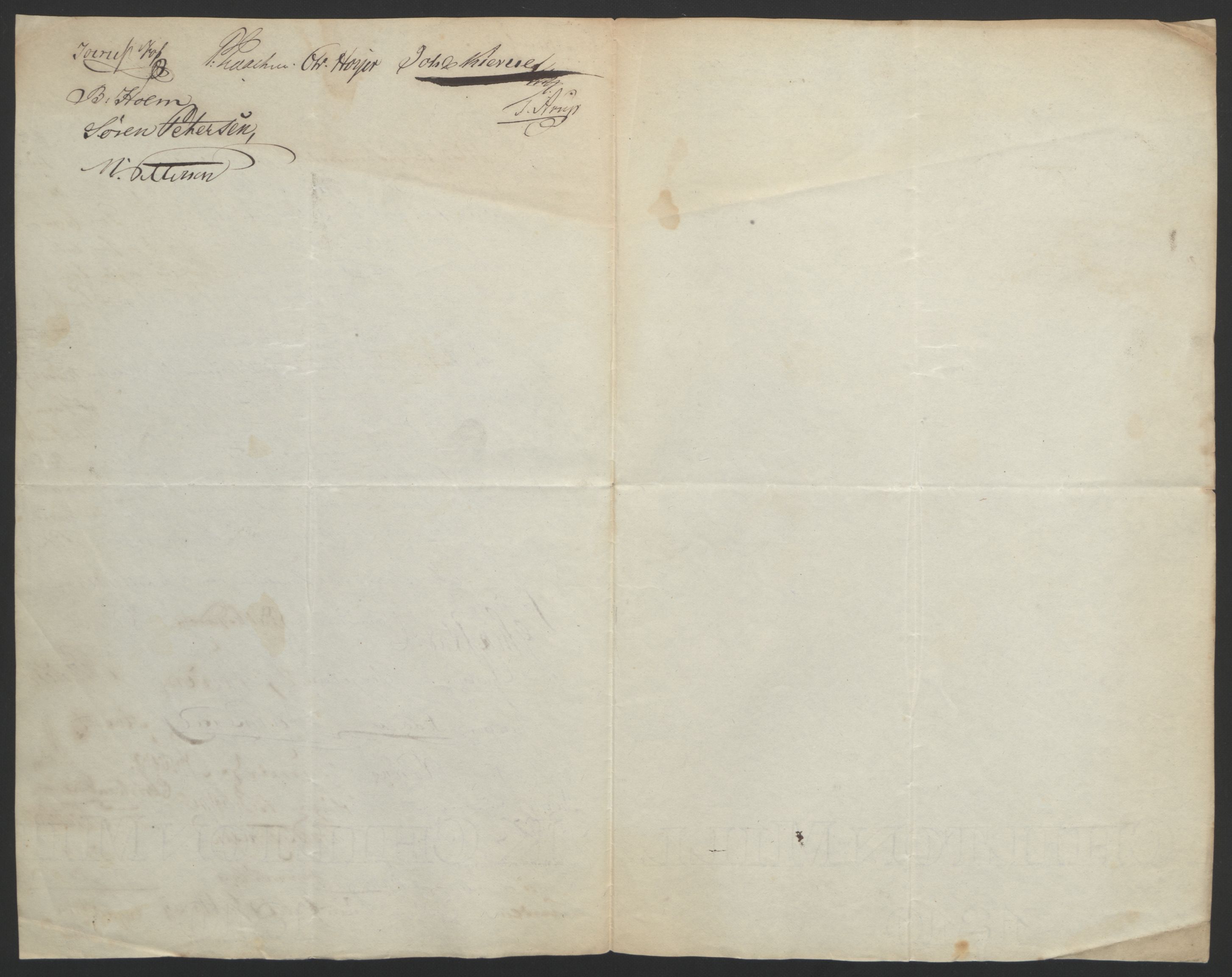 Statsrådssekretariatet, AV/RA-S-1001/D/Db/L0007: Fullmakter for Eidsvollsrepresentantene i 1814. , 1814, s. 58