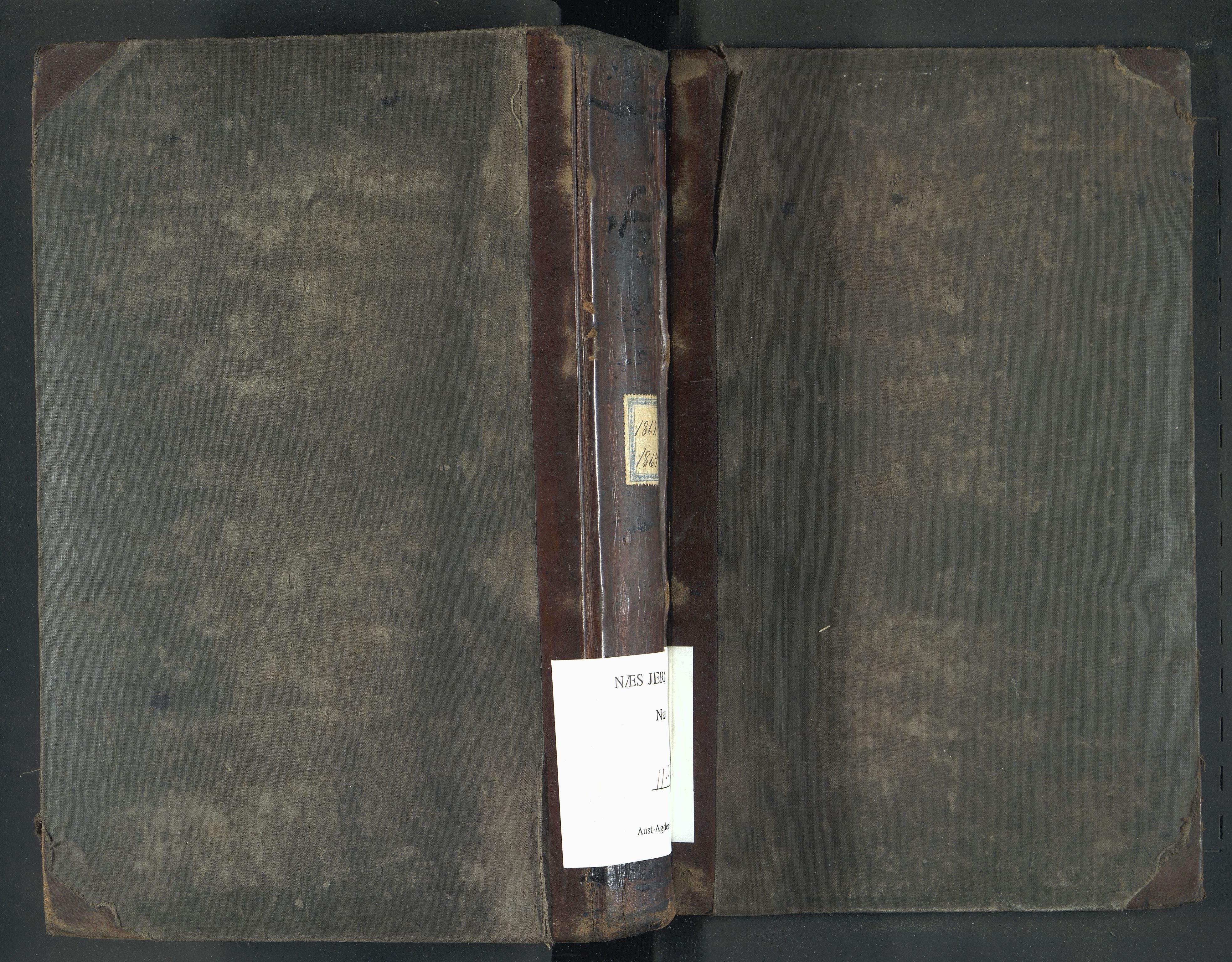 Næs Jernverk, NESJ/NJM-004/11/L0009: Proviant-bok, 1862-1864