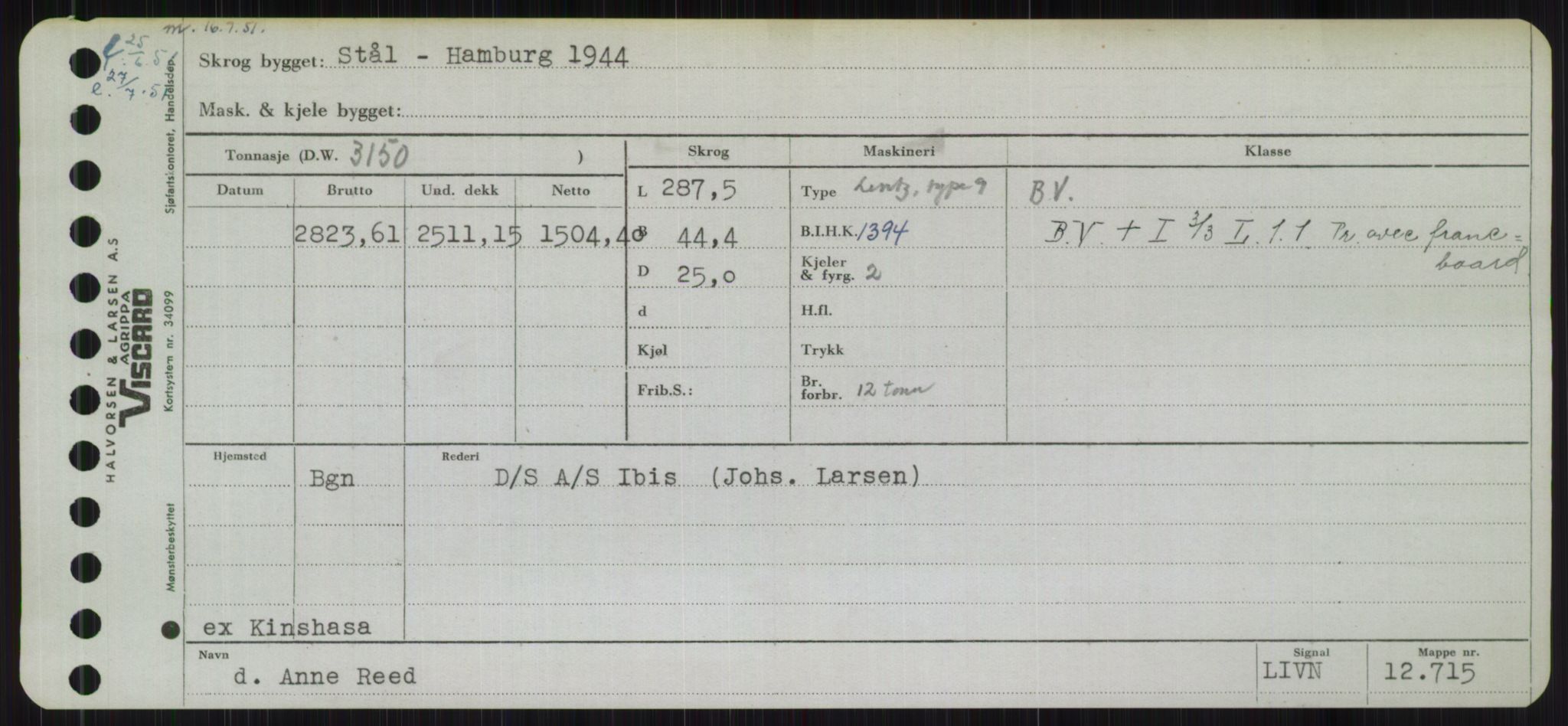 Sjøfartsdirektoratet med forløpere, Skipsmålingen, RA/S-1627/H/Hb/L0001: Fartøy, A-D, s. 53