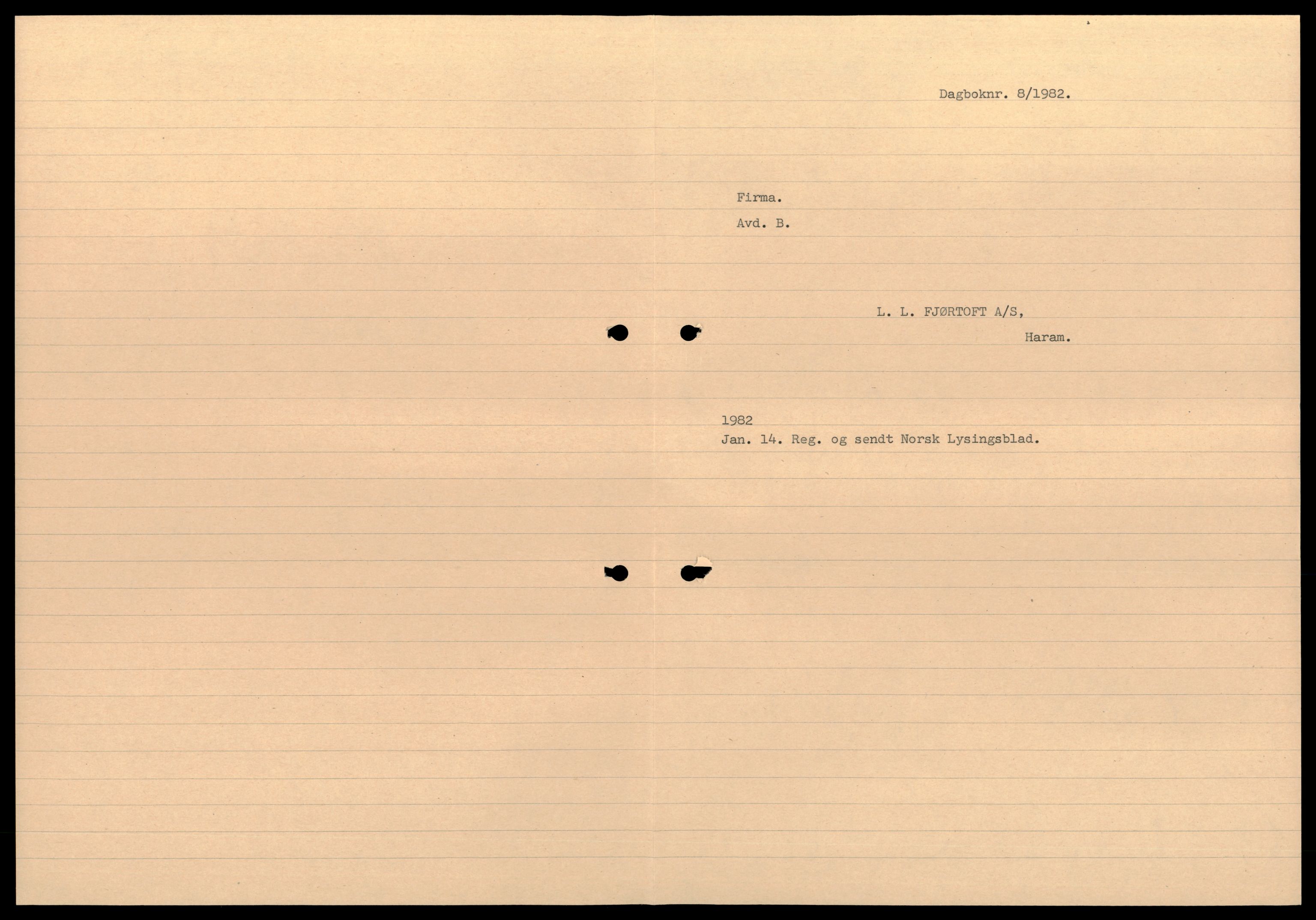 Nordre Sunnmøre sorenskriveri, AV/SAT-A-0006/2/J/Jd/Jde/L0026: Bilag. Aksjeselskap, F, 1944-1990, s. 3