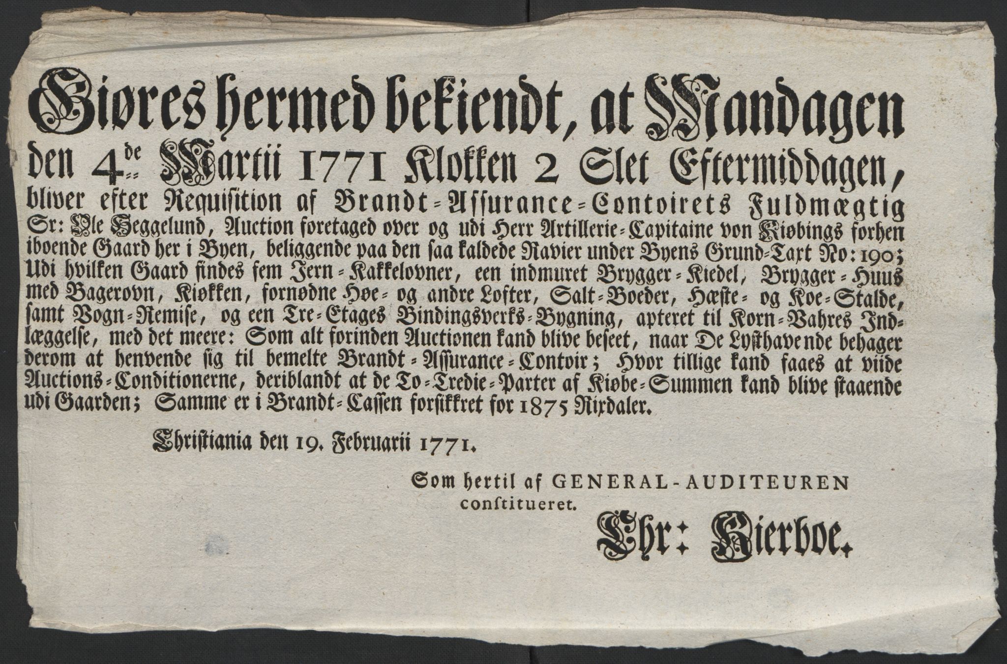 Forsvaret, Generalauditøren, AV/RA-RAFA-1772/F/Fj/Fja/L0017: --, 1759-1825, s. 140