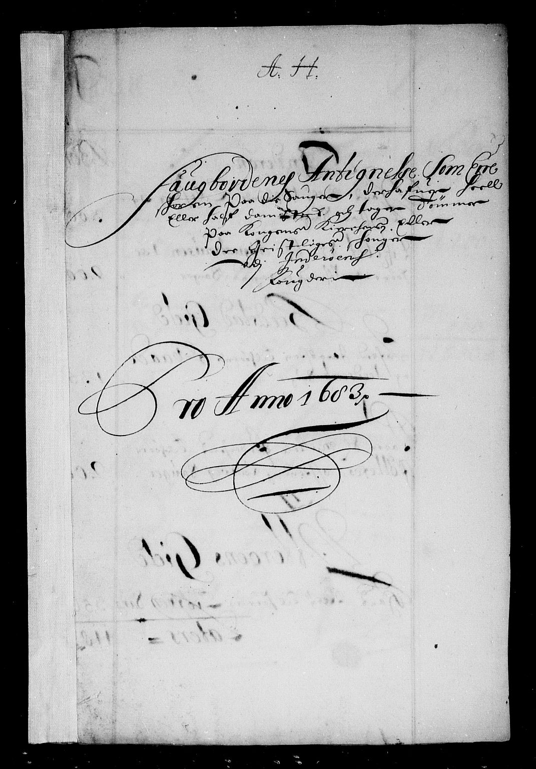 Rentekammeret inntil 1814, Reviderte regnskaper, Stiftamtstueregnskaper, Trondheim stiftamt og Nordland amt, RA/EA-6044/R/Rg/L0072: Trondheim stiftamt og Nordland amt, 1683