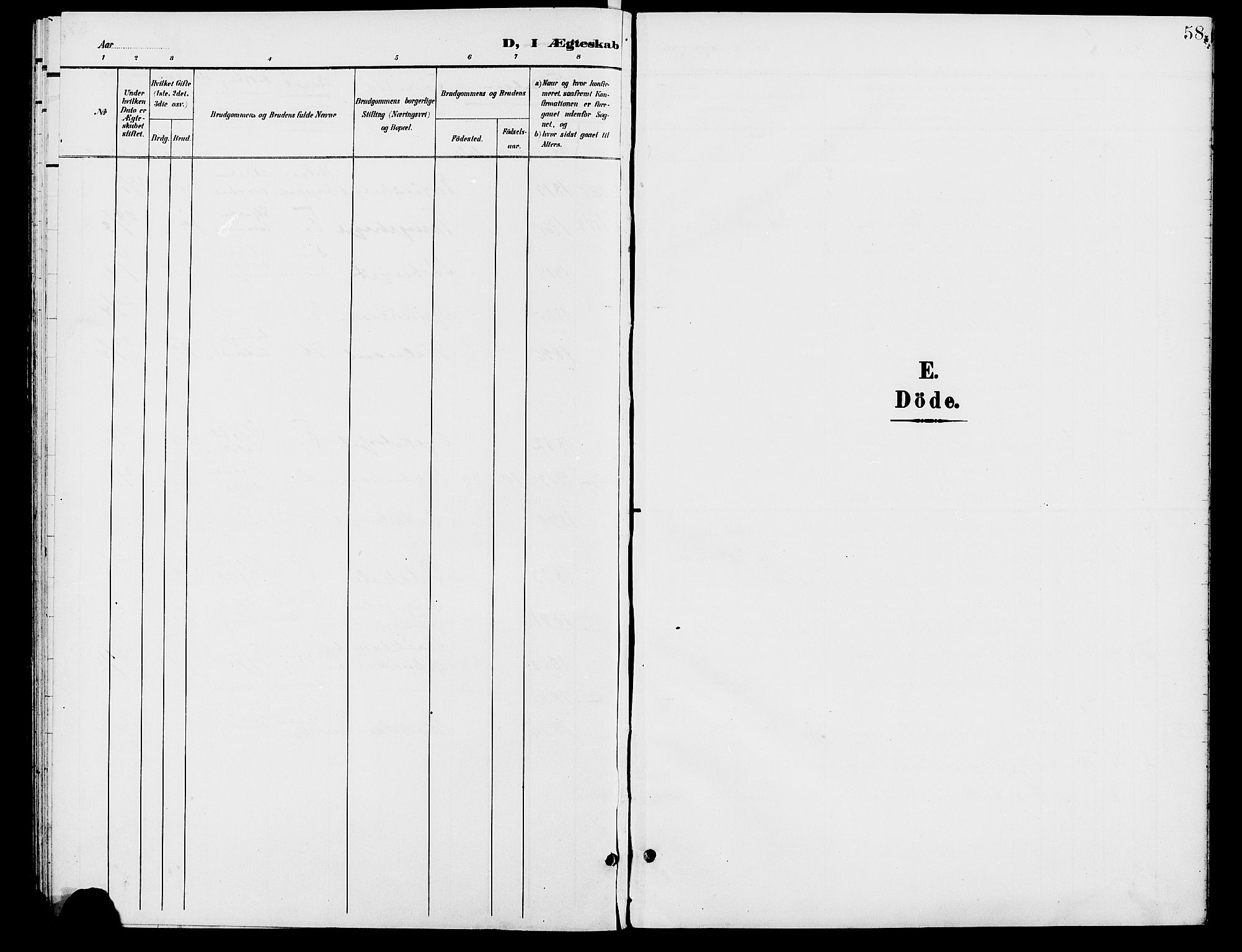 Grue prestekontor, AV/SAH-PREST-036/H/Ha/Hab/L0006: Klokkerbok nr. 6, 1902-1910, s. 58