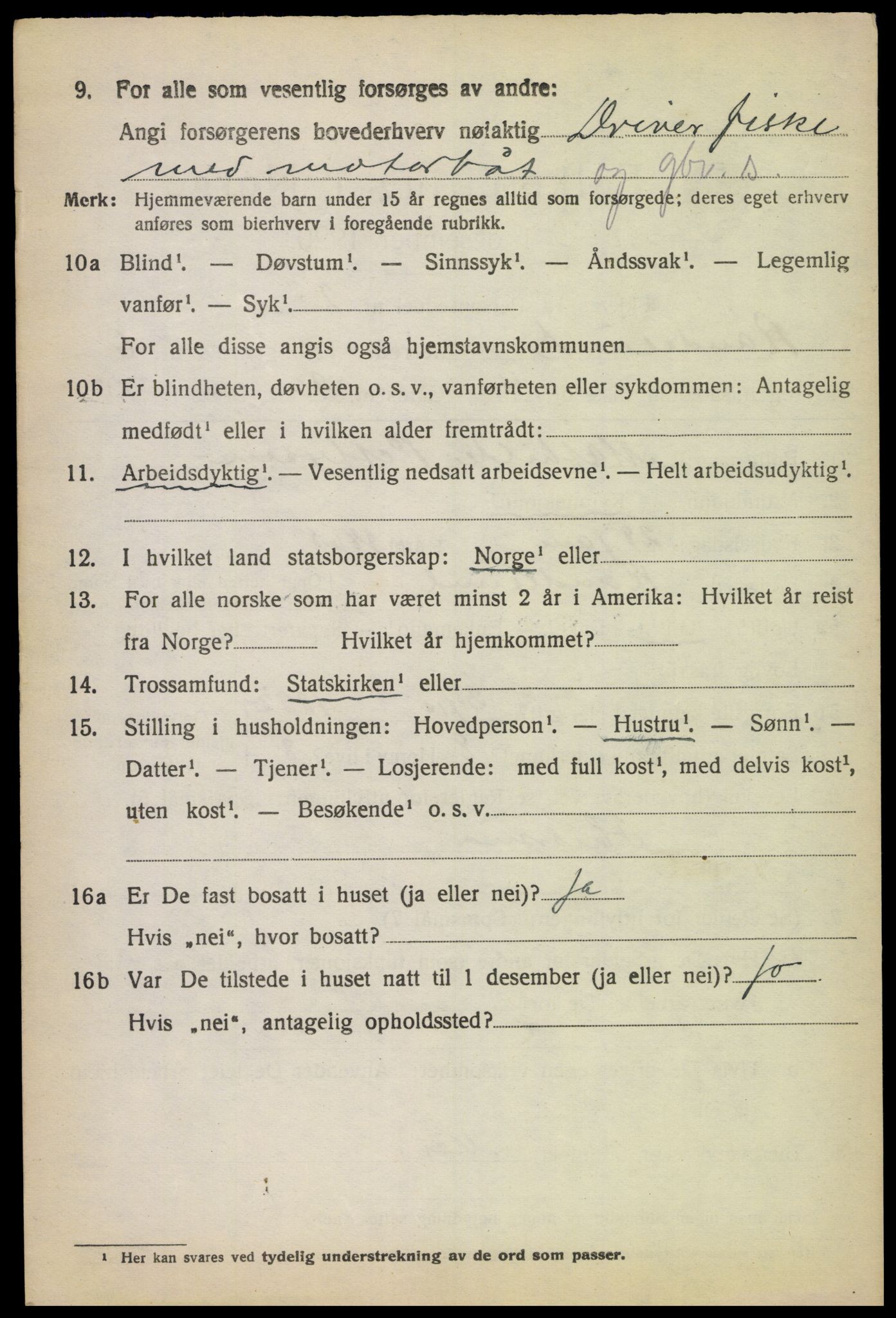 SAK, Folketelling 1920 for 1011 Randesund herred, 1920, s. 2773