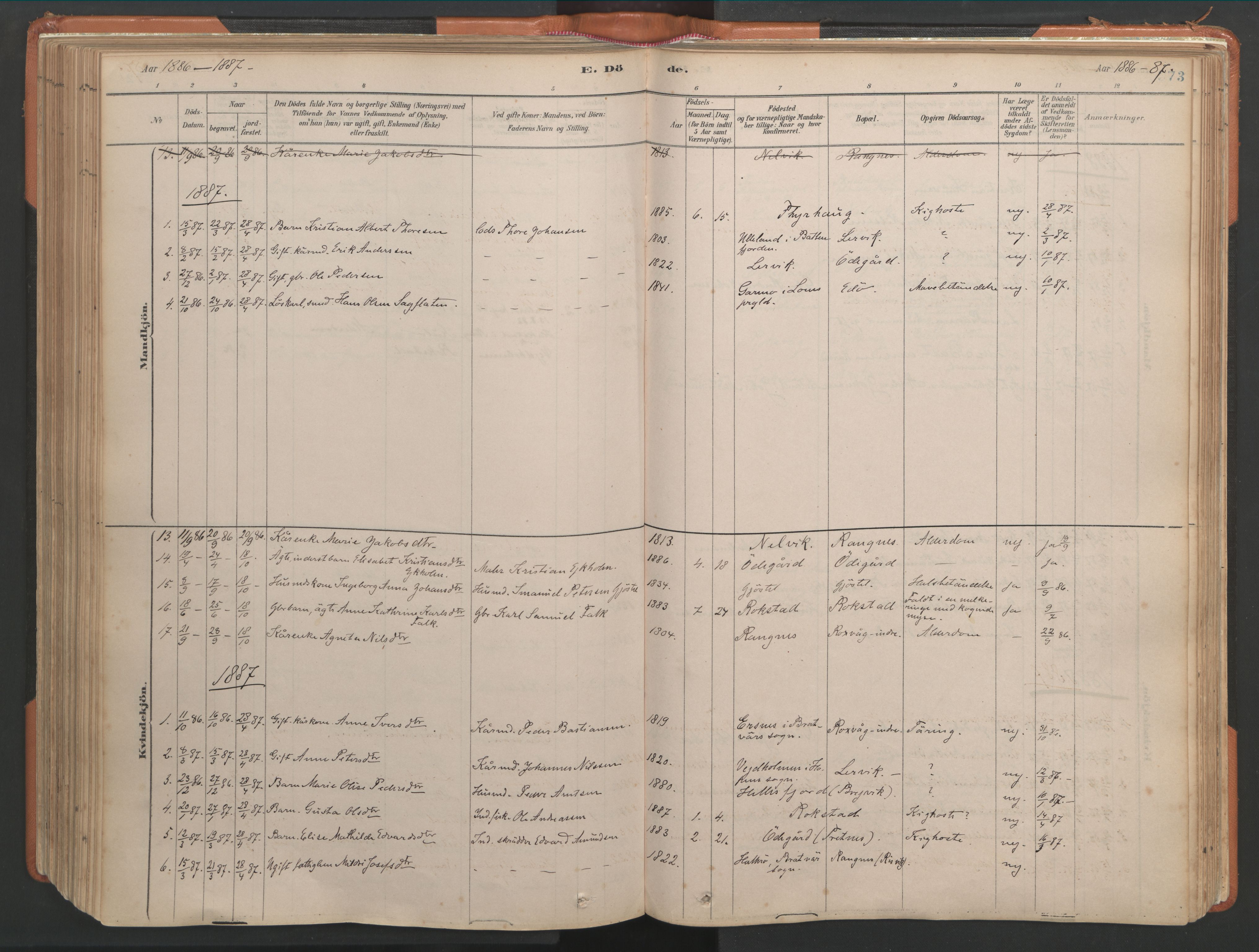 Ministerialprotokoller, klokkerbøker og fødselsregistre - Møre og Romsdal, SAT/A-1454/581/L0941: Ministerialbok nr. 581A09, 1880-1919, s. 373