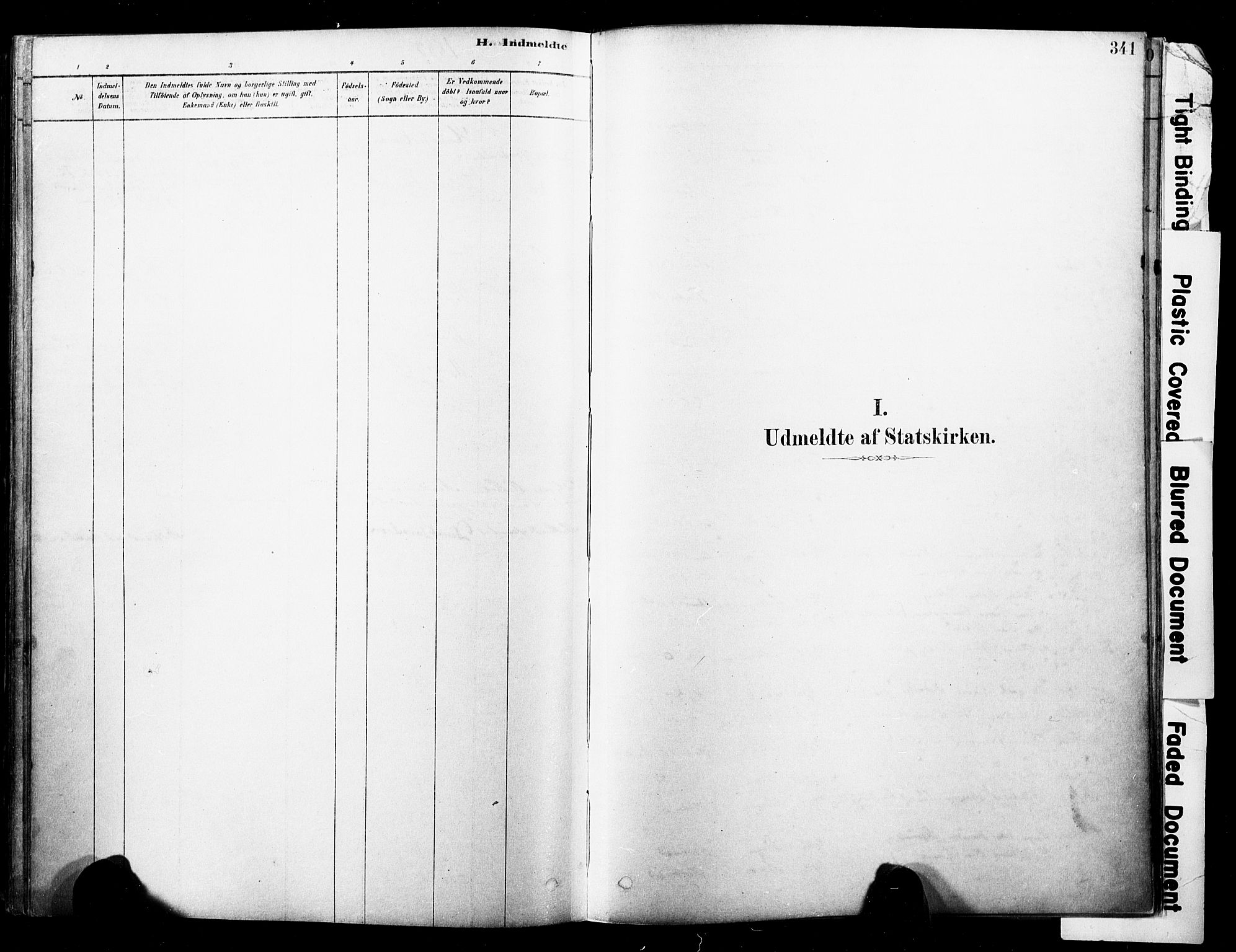 Horten kirkebøker, AV/SAKO-A-348/F/Fa/L0003: Ministerialbok nr. 3, 1878-1887, s. 341