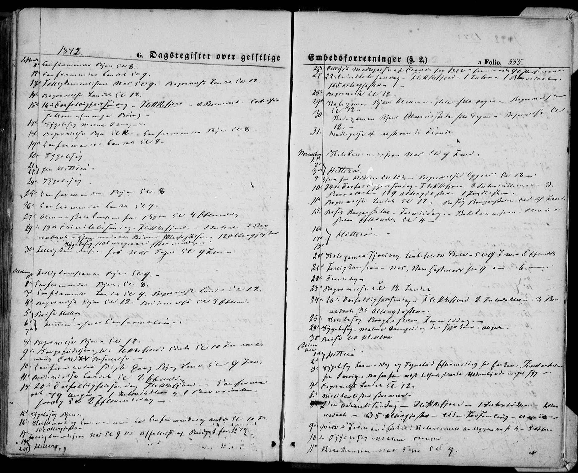 Flekkefjord sokneprestkontor, AV/SAK-1111-0012/F/Fa/Fac/L0005: Ministerialbok nr. A 5, 1849-1875, s. 555
