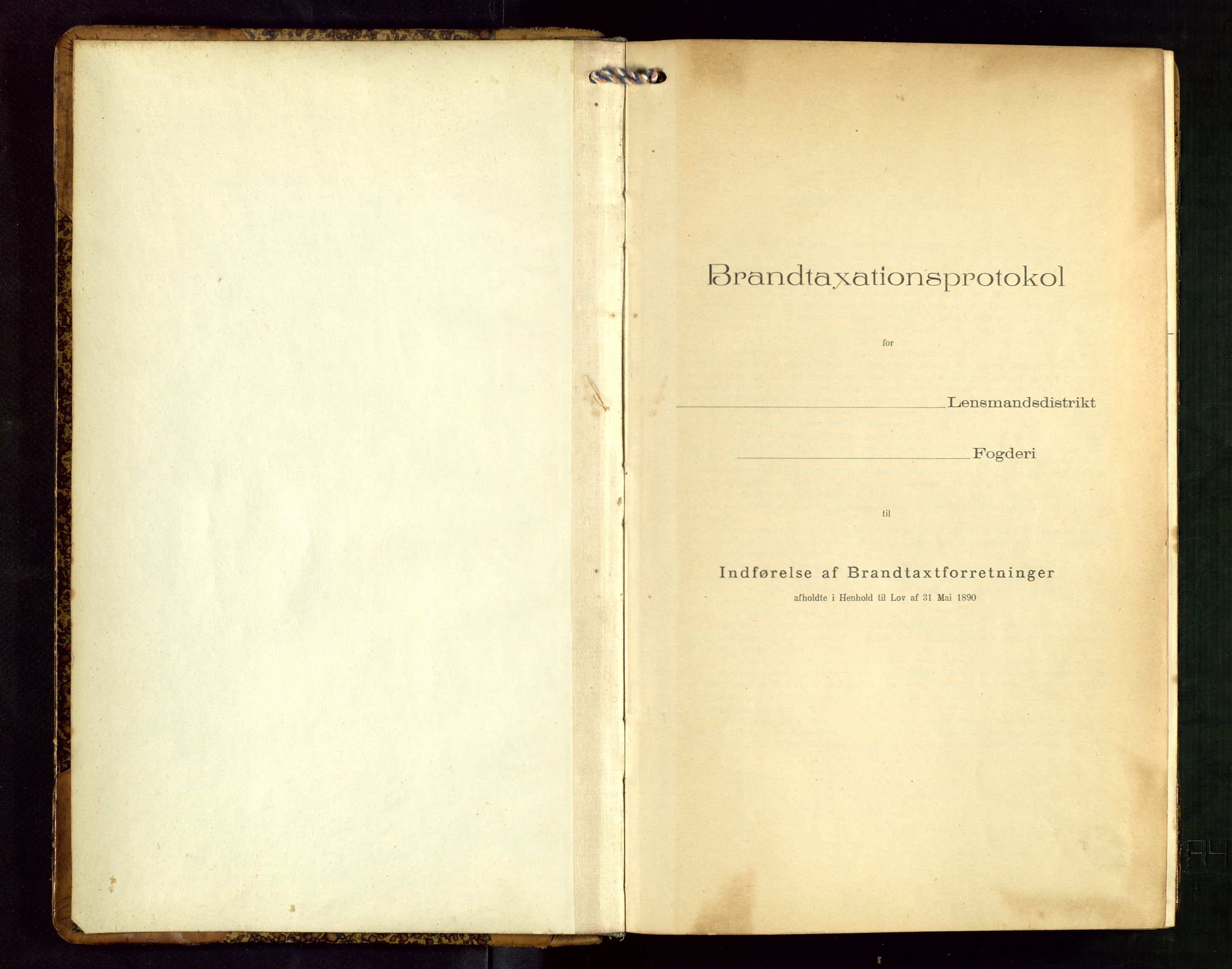 Håland lensmannskontor, AV/SAST-A-100100/Gob/L0005: Branntakstprotokoll - skjematakst. Register i boken., 1915-1917