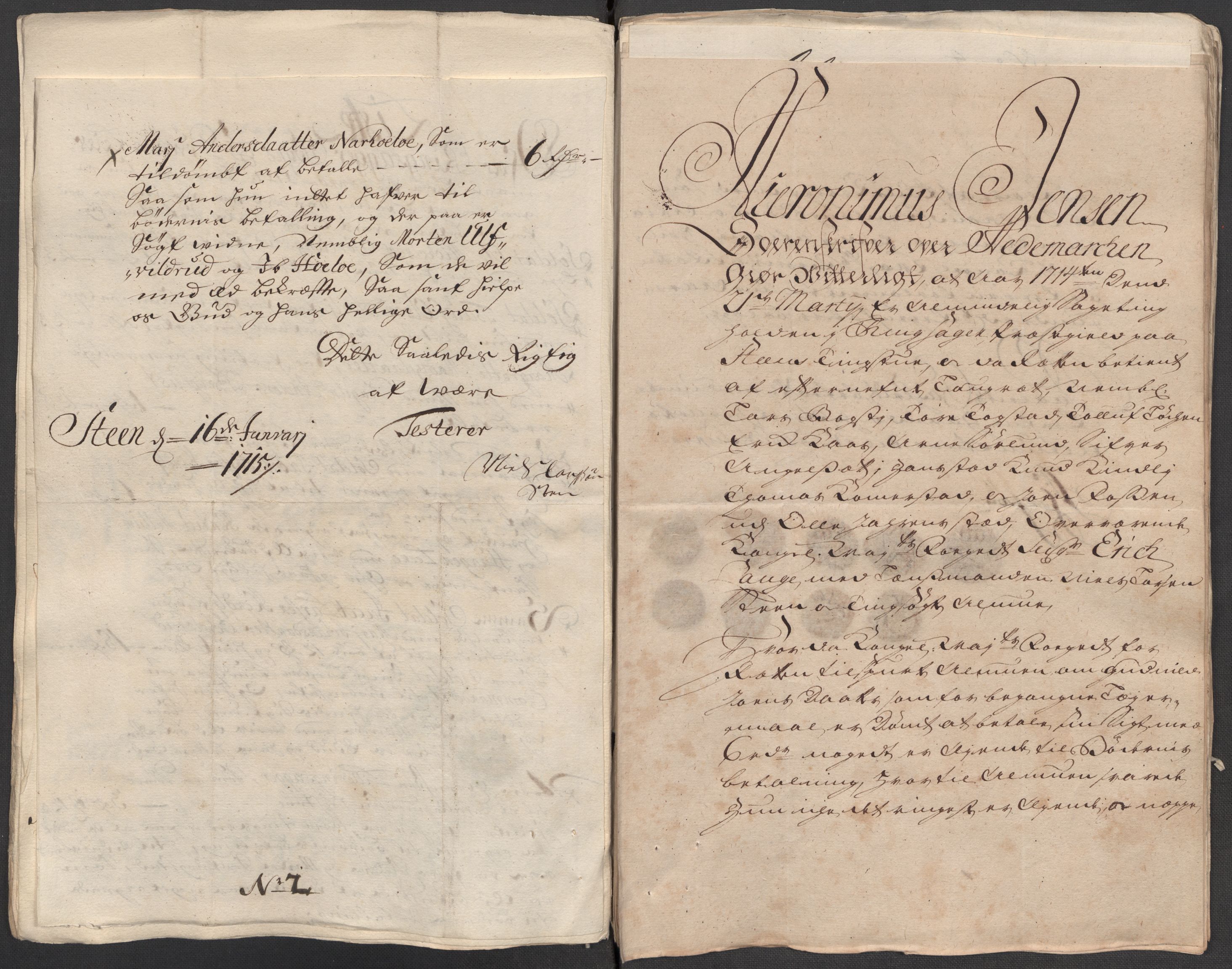 Rentekammeret inntil 1814, Reviderte regnskaper, Fogderegnskap, AV/RA-EA-4092/R16/L1051: Fogderegnskap Hedmark, 1714, s. 212