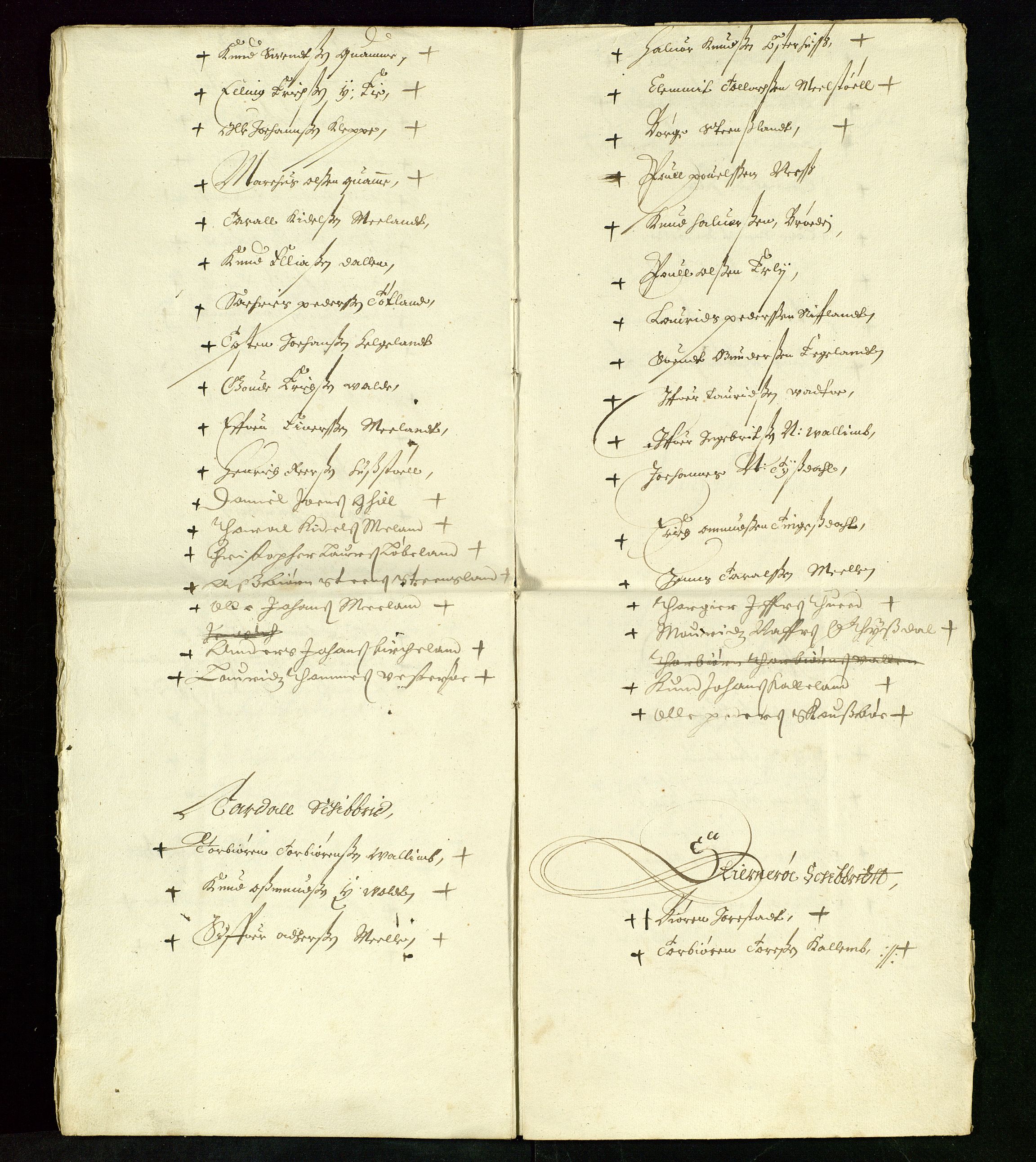Stavanger len, AV/SAST-A-101870/Ob/L0025: Diverse, 1644-1661, s. 190