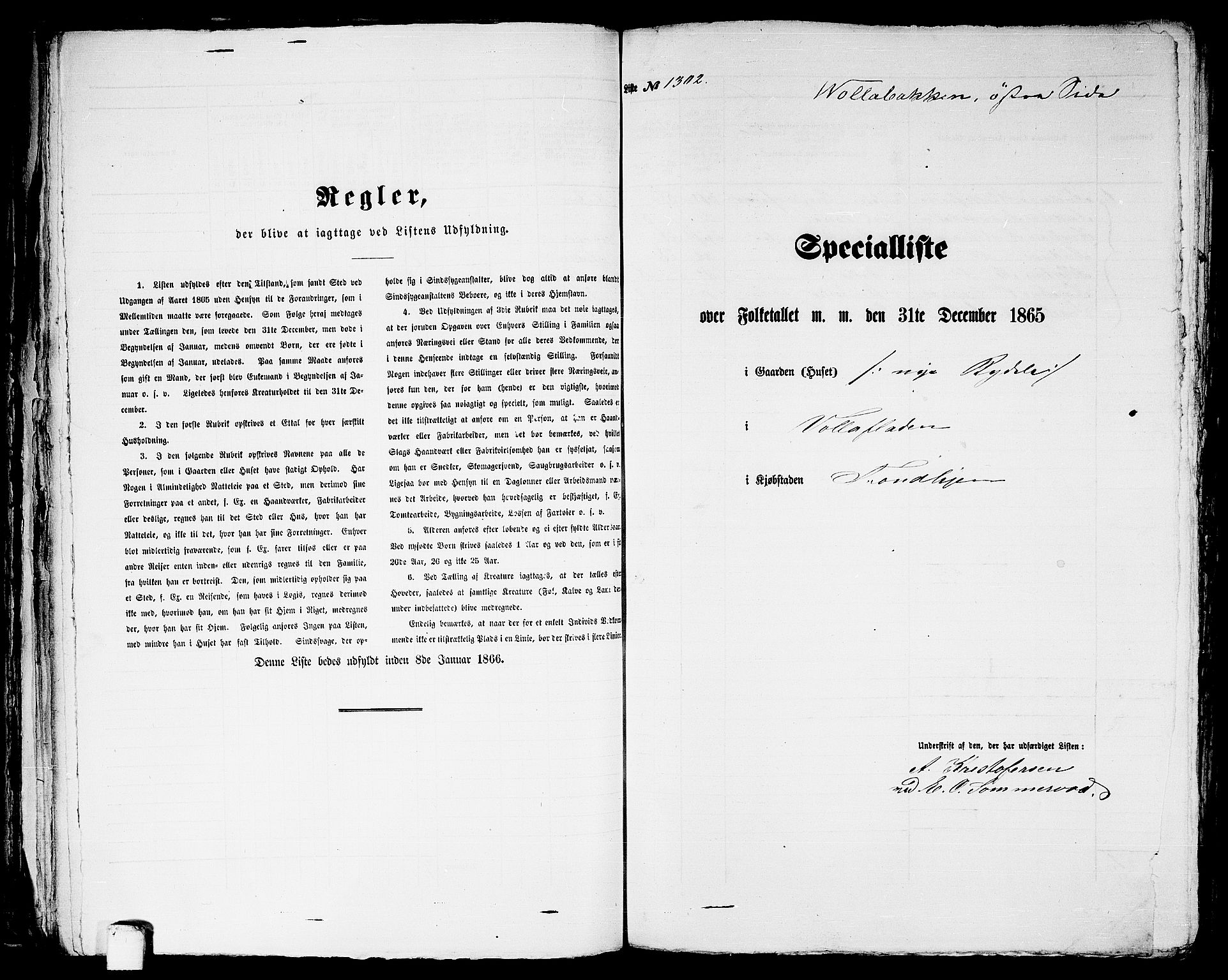 RA, Folketelling 1865 for 1601 Trondheim kjøpstad, 1865, s. 2703