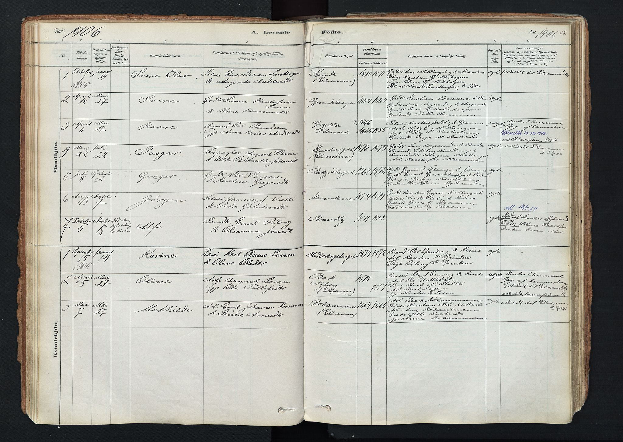 Trysil prestekontor, AV/SAH-PREST-046/H/Ha/Haa/L0011: Ministerialbok nr. 11, 1878-1912, s. 65