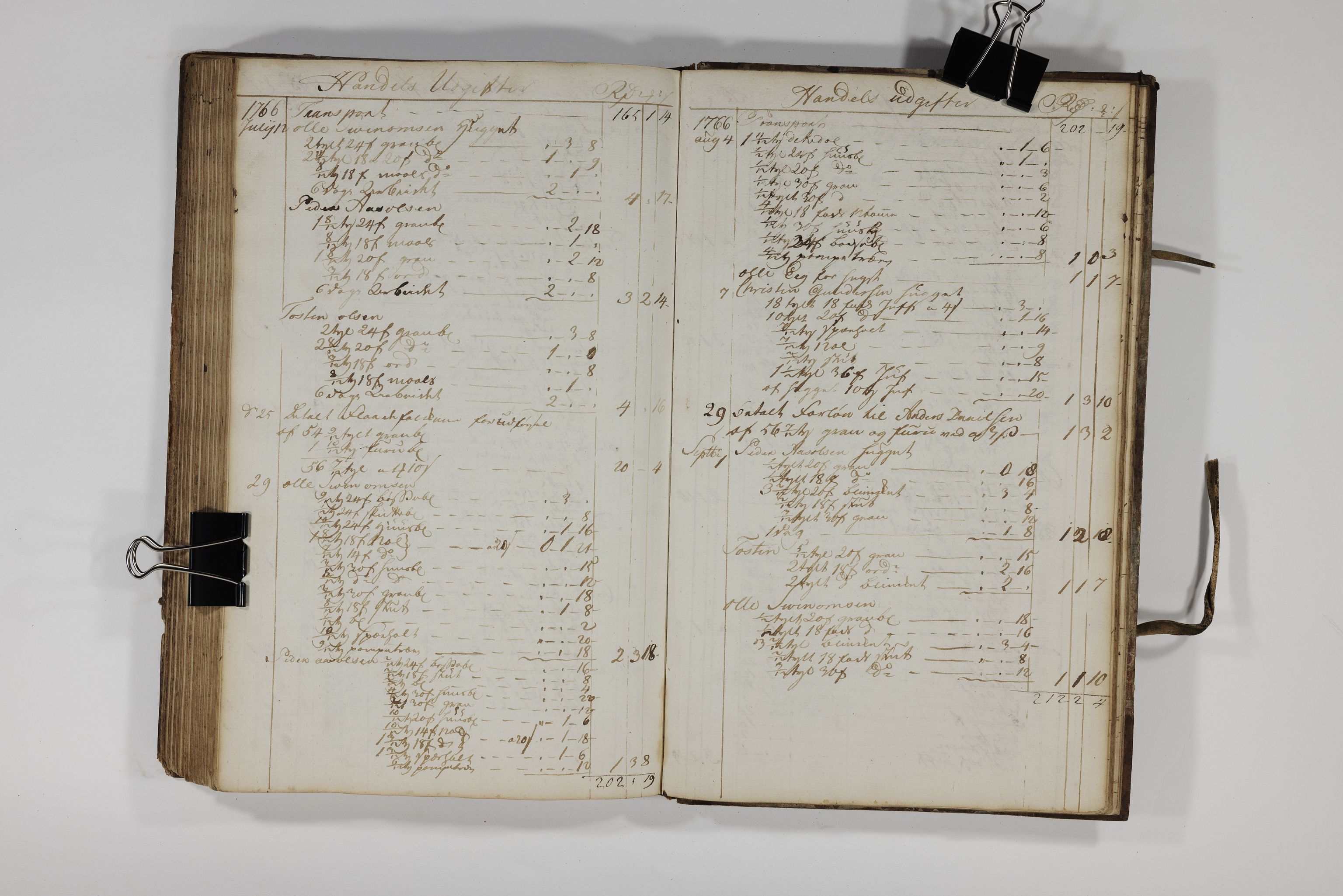 Blehr/ Kjellestad, TEMU/TGM-A-1212/R/Rl/L0002: Casabog, 1762-1765, s. 169