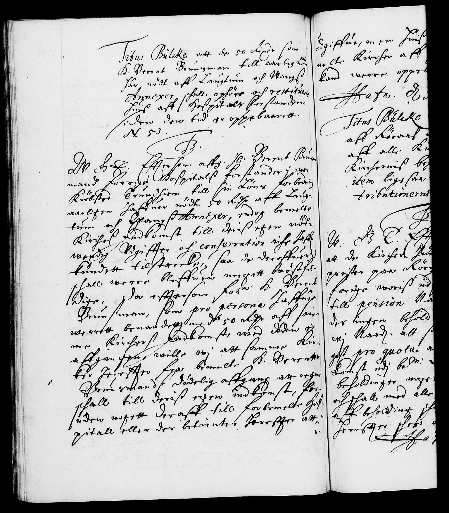 Danske Kanselli 1572-1799, AV/RA-EA-3023/F/Fc/Fca/Fcab/L0011: Norske tegnelser (mikrofilm), 1660-1670, s. 406b