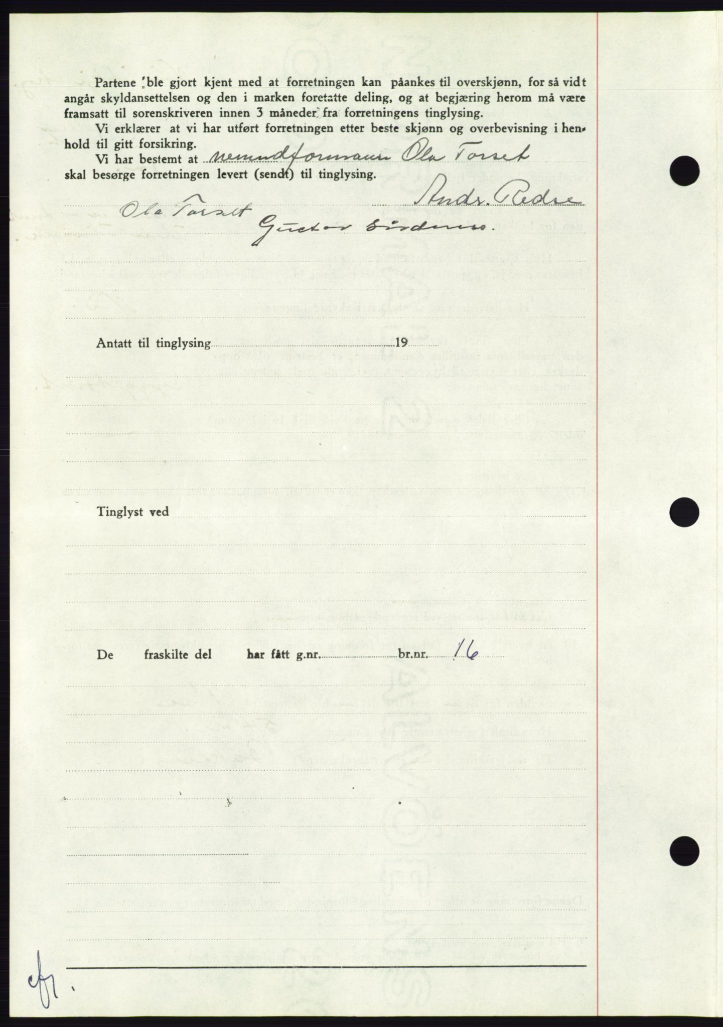 Søre Sunnmøre sorenskriveri, AV/SAT-A-4122/1/2/2C/L0095: Pantebok nr. 21A, 1953-1953, Dagboknr: 1224/1953