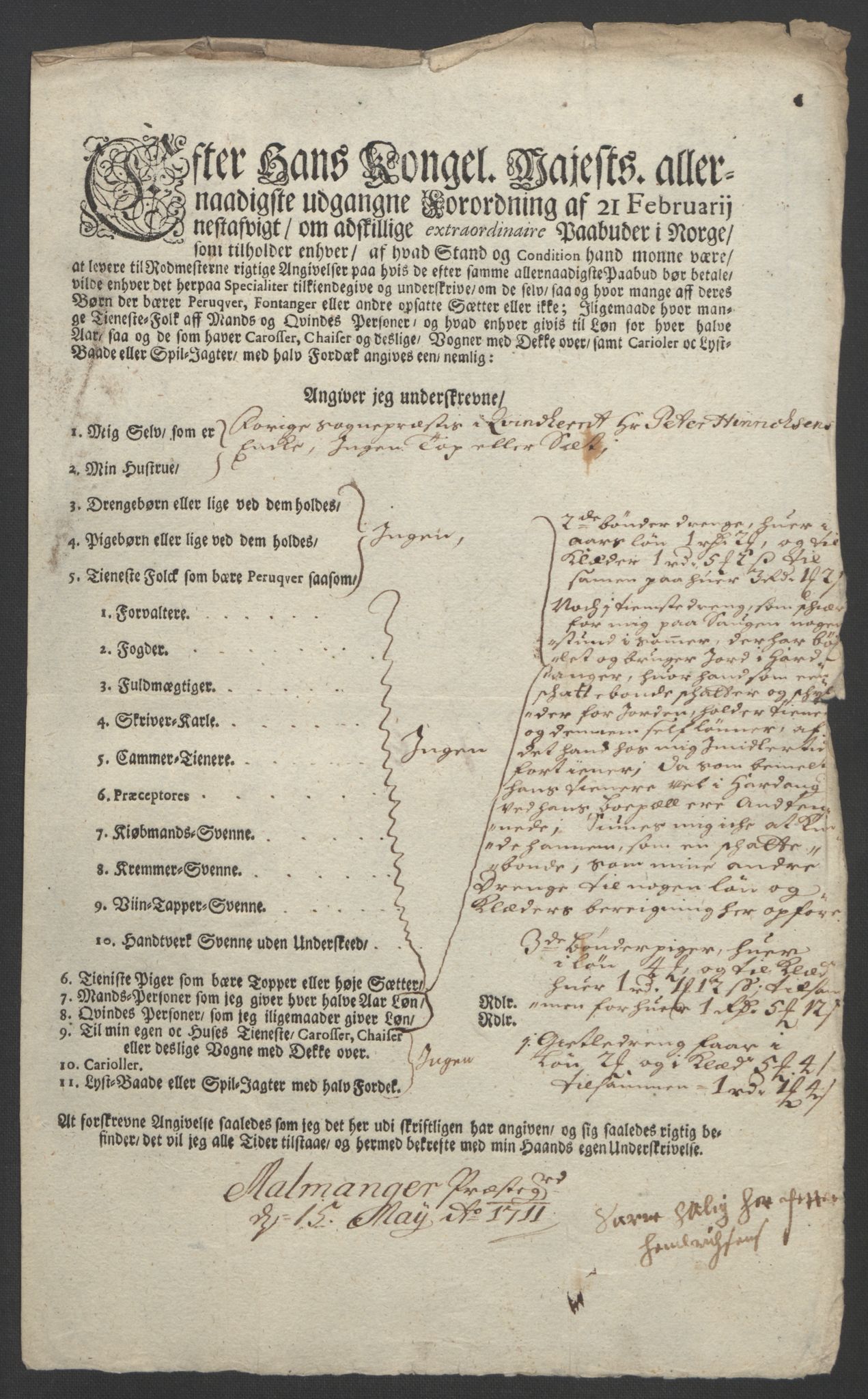 Rentekammeret inntil 1814, Reviderte regnskaper, Fogderegnskap, AV/RA-EA-4092/R49/L3138: Fogderegnskap Rosendal Baroni, 1691-1714, s. 297