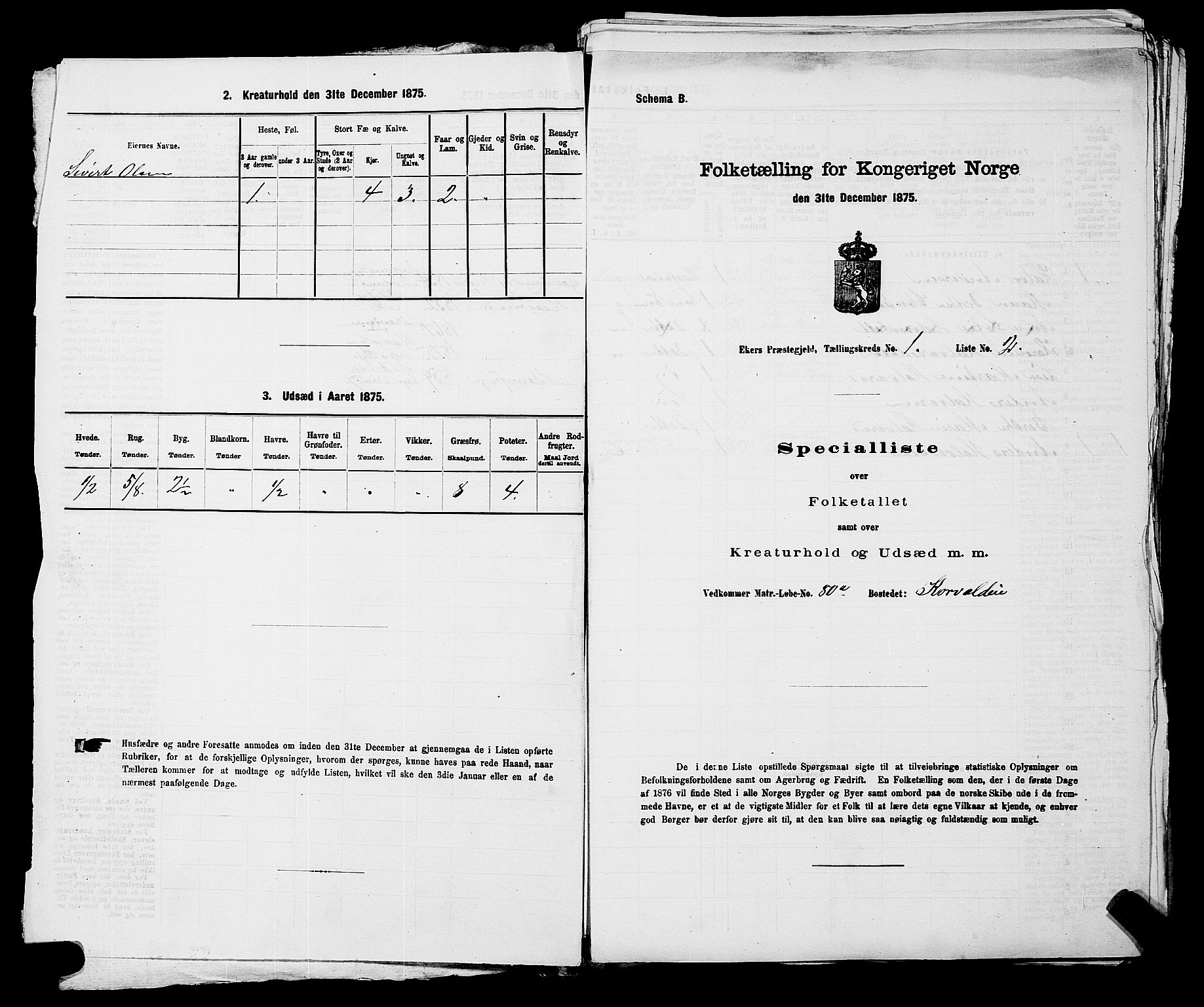SAKO, Folketelling 1875 for 0624P Eiker prestegjeld, 1875, s. 184