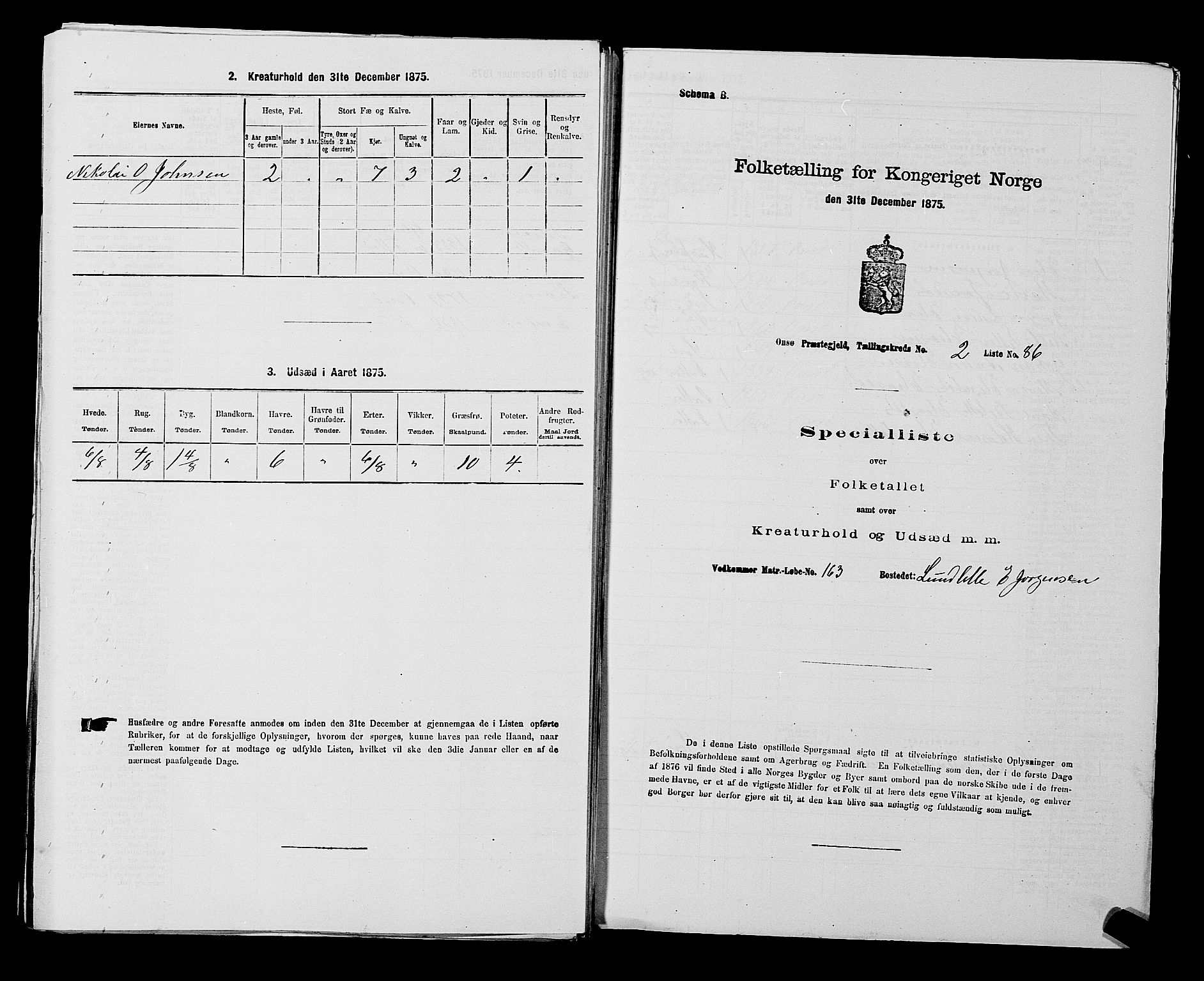 RA, Folketelling 1875 for 0134P Onsøy prestegjeld, 1875, s. 428