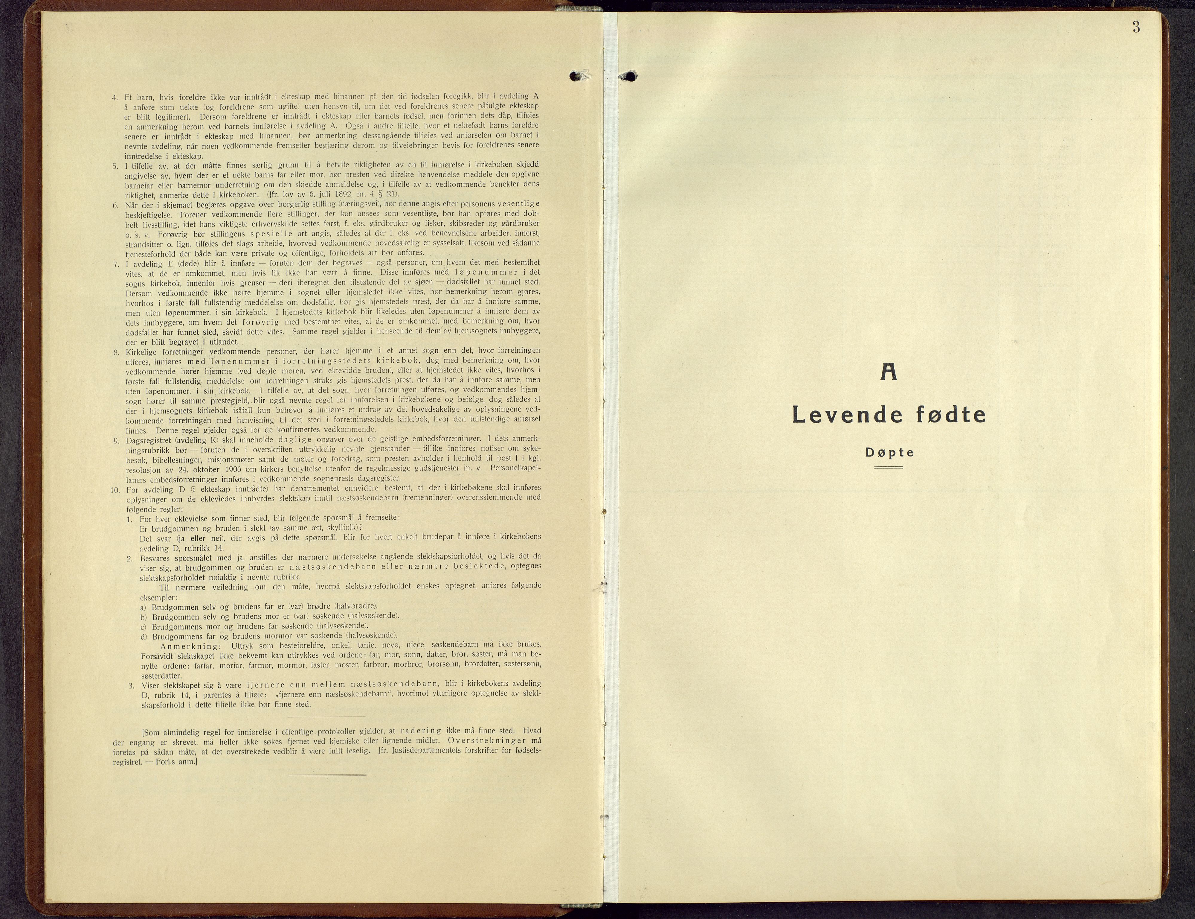 Brøttum prestekontor, AV/SAH-PREST-016/L/La/L0002: Klokkerbok nr. 2, 1940-1958, s. 3