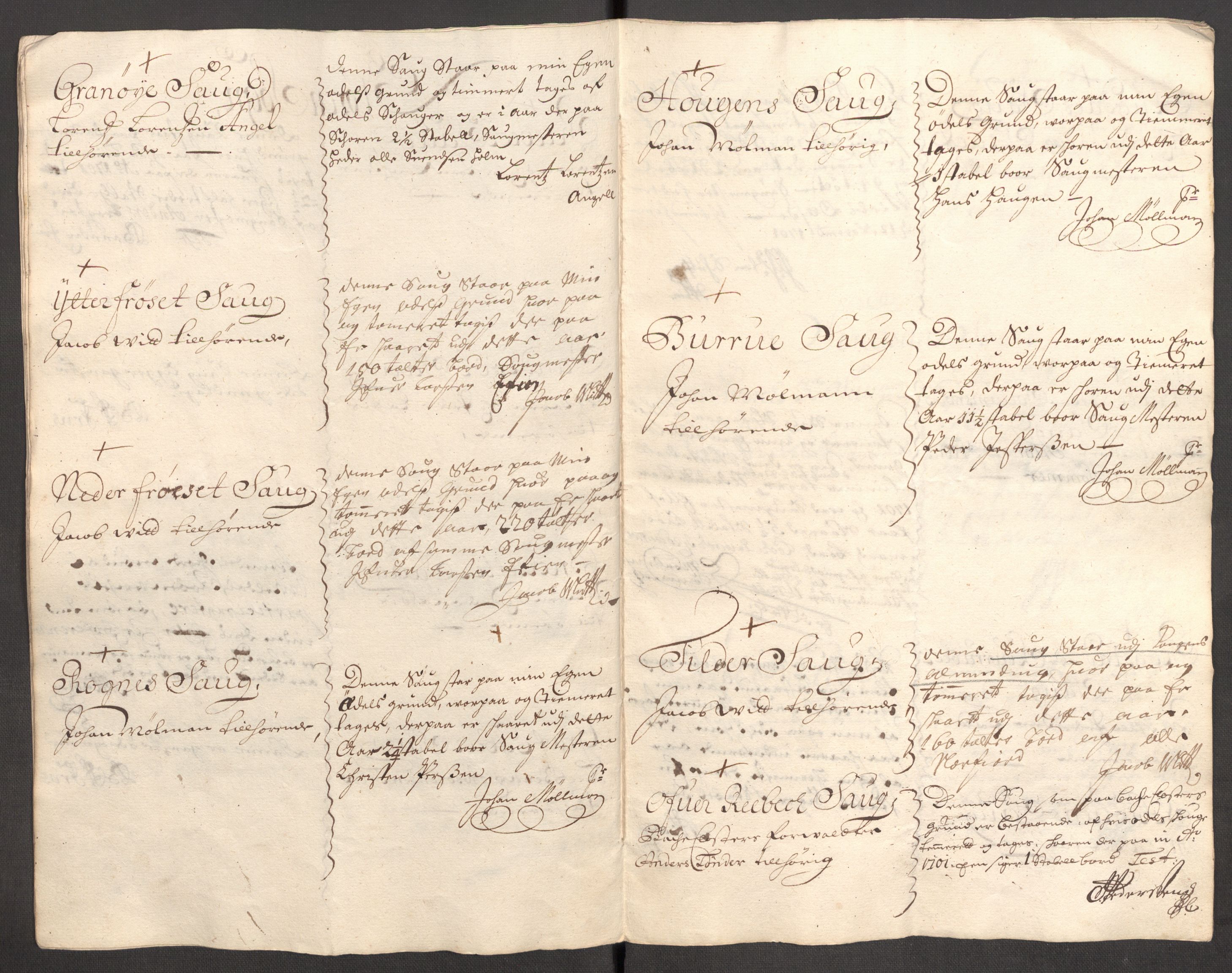 Rentekammeret inntil 1814, Reviderte regnskaper, Fogderegnskap, RA/EA-4092/R60/L3951: Fogderegnskap Orkdal og Gauldal, 1701, s. 219
