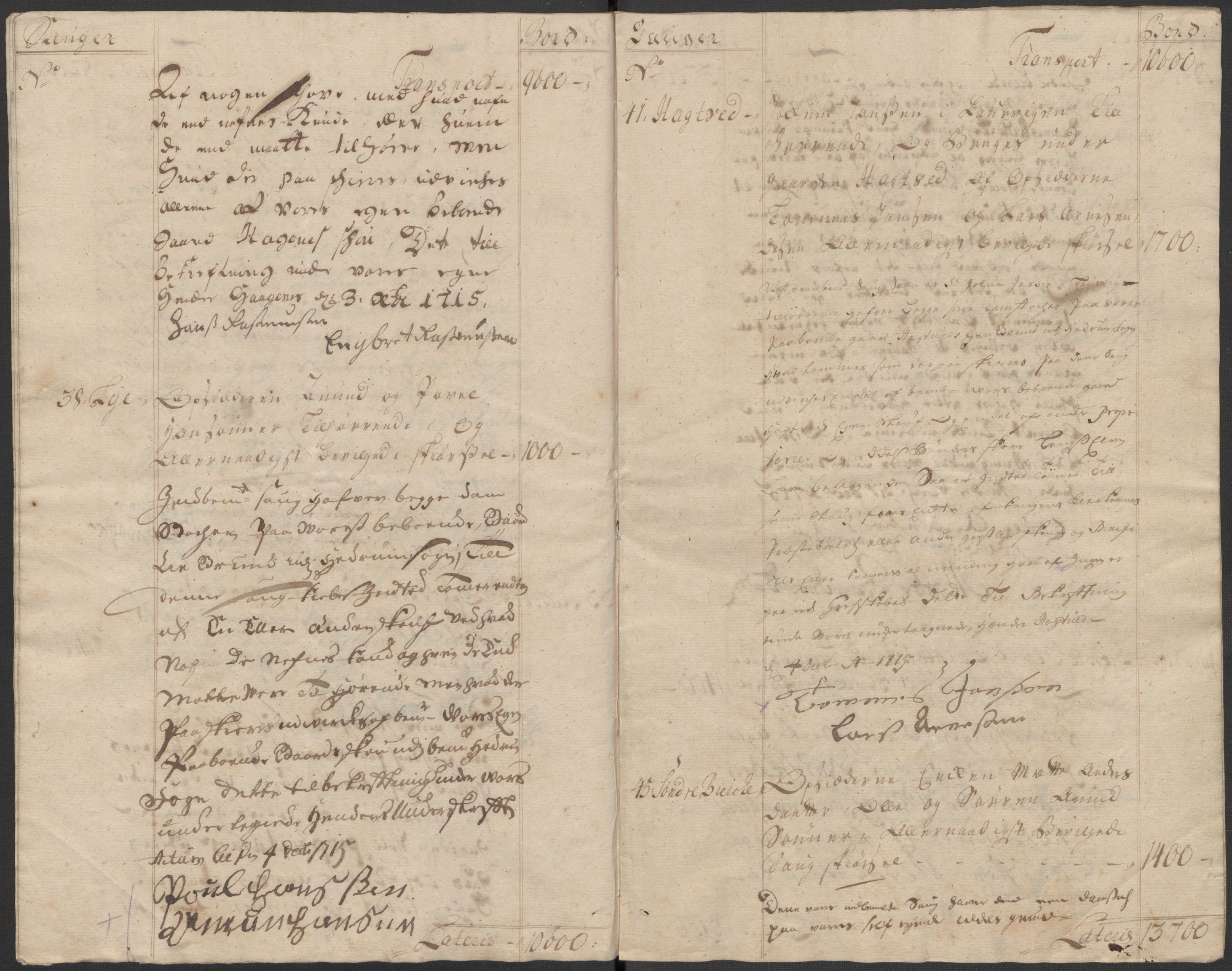 Rentekammeret inntil 1814, Reviderte regnskaper, Fogderegnskap, AV/RA-EA-4092/R33/L1986: Fogderegnskap Larvik grevskap, 1714-1715, s. 439