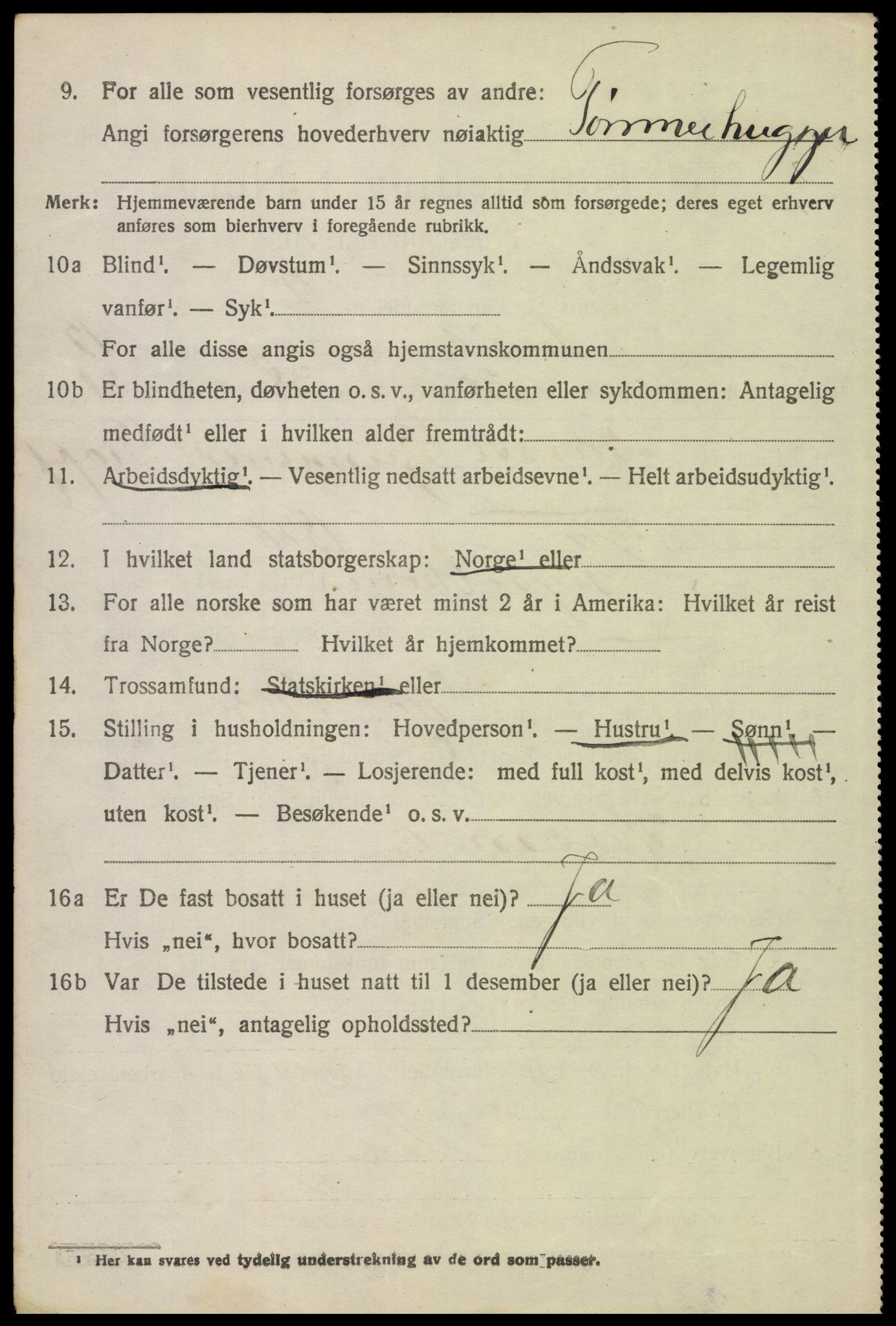 SAH, Folketelling 1920 for 0428 Trysil herred, 1920, s. 7542