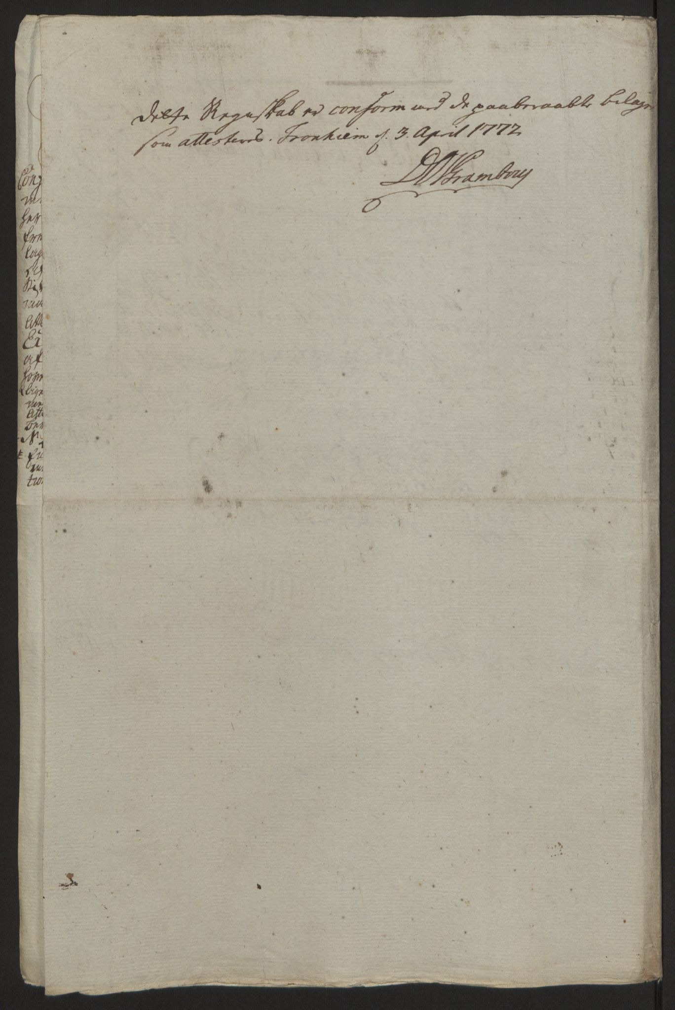 Rentekammeret inntil 1814, Reviderte regnskaper, Fogderegnskap, RA/EA-4092/R64/L4502: Ekstraskatten Namdal, 1762-1772, s. 393
