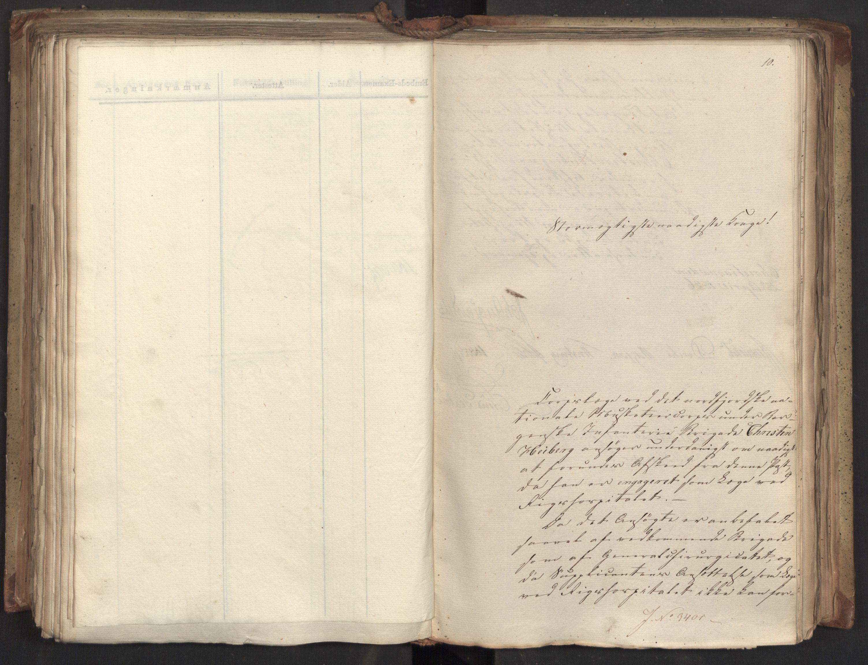 Statsrådsavdelingen i Stockholm, AV/RA-S-1003/D/Da/L0046: Regjeringsinnstillinger nr. 3308-3500, 1826, s. 275