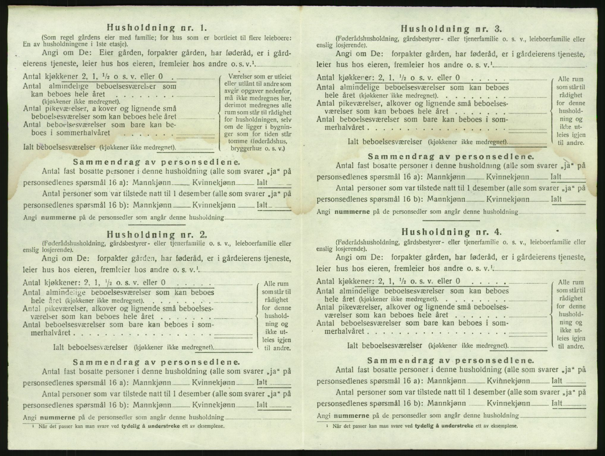 SAKO, Folketelling 1920 for 0726 Brunlanes herred, 1920, s. 718