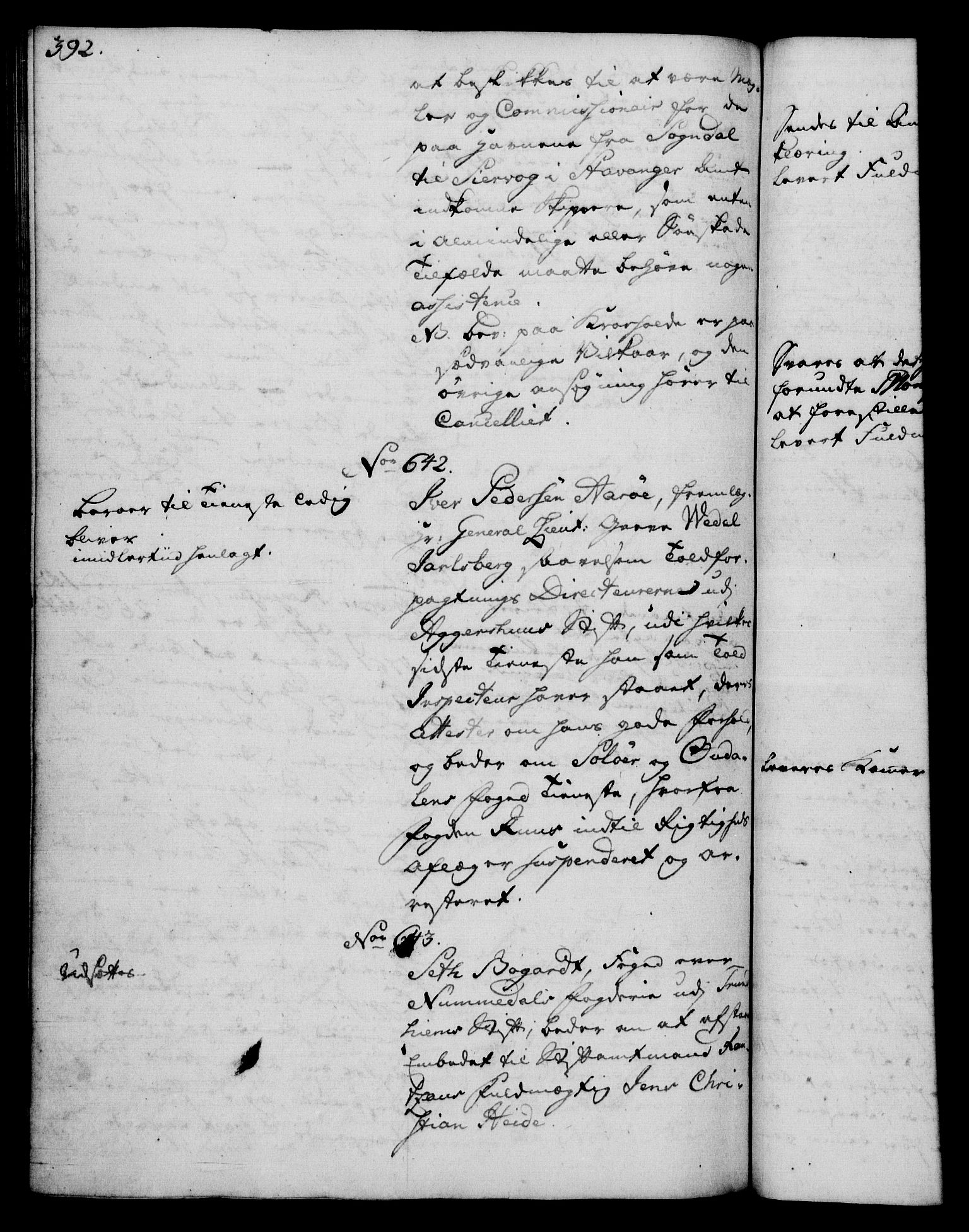 Rentekammeret, Kammerkanselliet, AV/RA-EA-3111/G/Gh/Gha/L0035: Norsk ekstraktmemorialprotokoll (merket RK 53.80), 1759-1771, s. 392