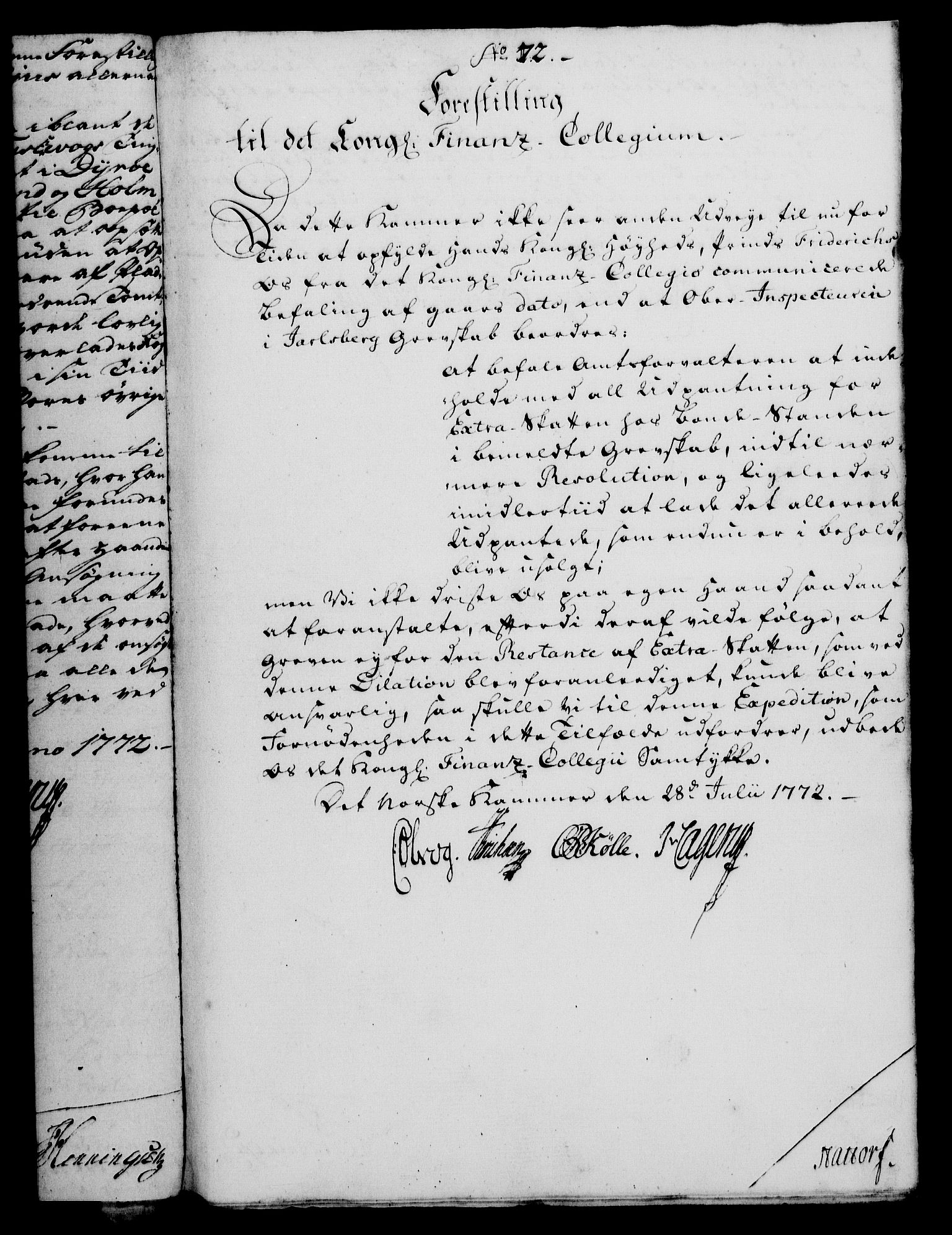 Rentekammeret, Kammerkanselliet, AV/RA-EA-3111/G/Gf/Gfa/L0054: Norsk relasjons- og resolusjonsprotokoll (merket RK 52.54), 1771-1772, s. 514