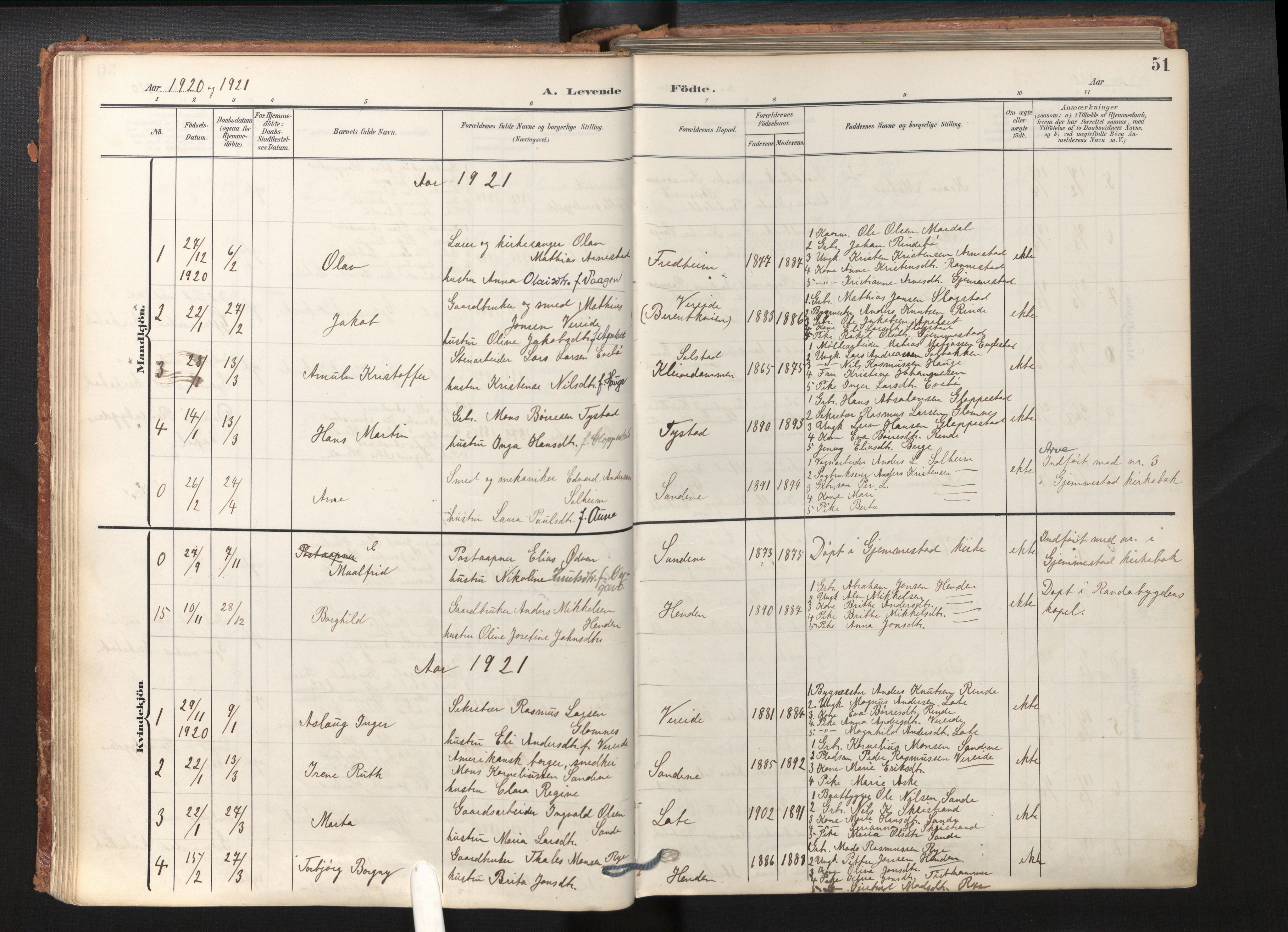 Gloppen sokneprestembete, AV/SAB-A-80101/H/Haa/Haab/L0002: Ministerialbok nr. B 2, 1906-1932, s. 49b-50a