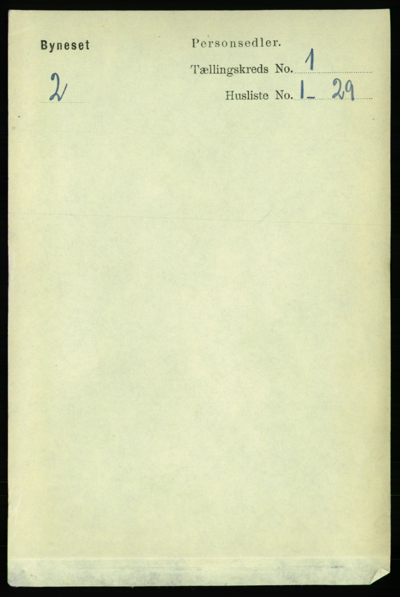 RA, Folketelling 1891 for 1655 Byneset herred, 1891, s. 140