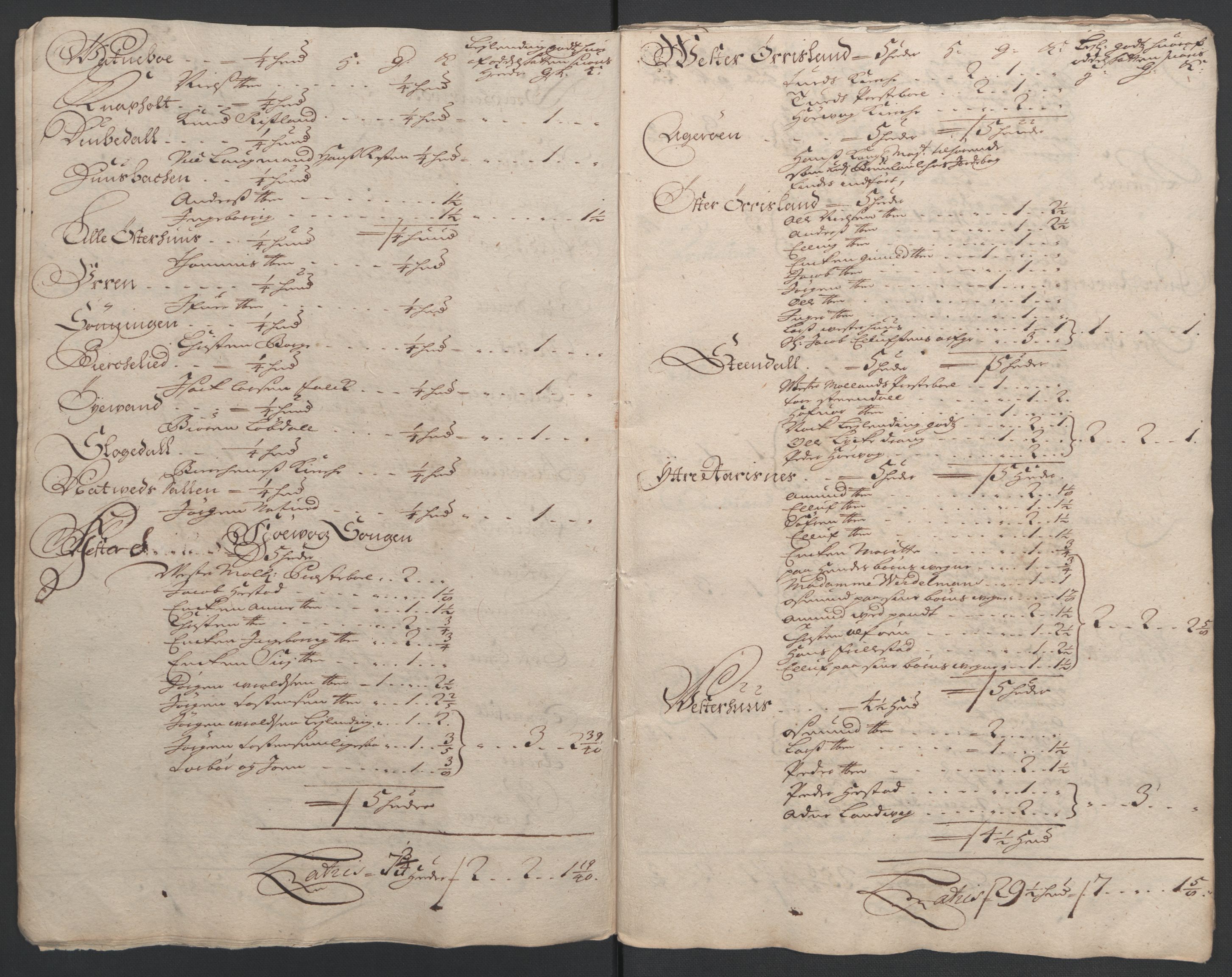 Rentekammeret inntil 1814, Reviderte regnskaper, Fogderegnskap, AV/RA-EA-4092/R39/L2312: Fogderegnskap Nedenes, 1693-1695, s. 71