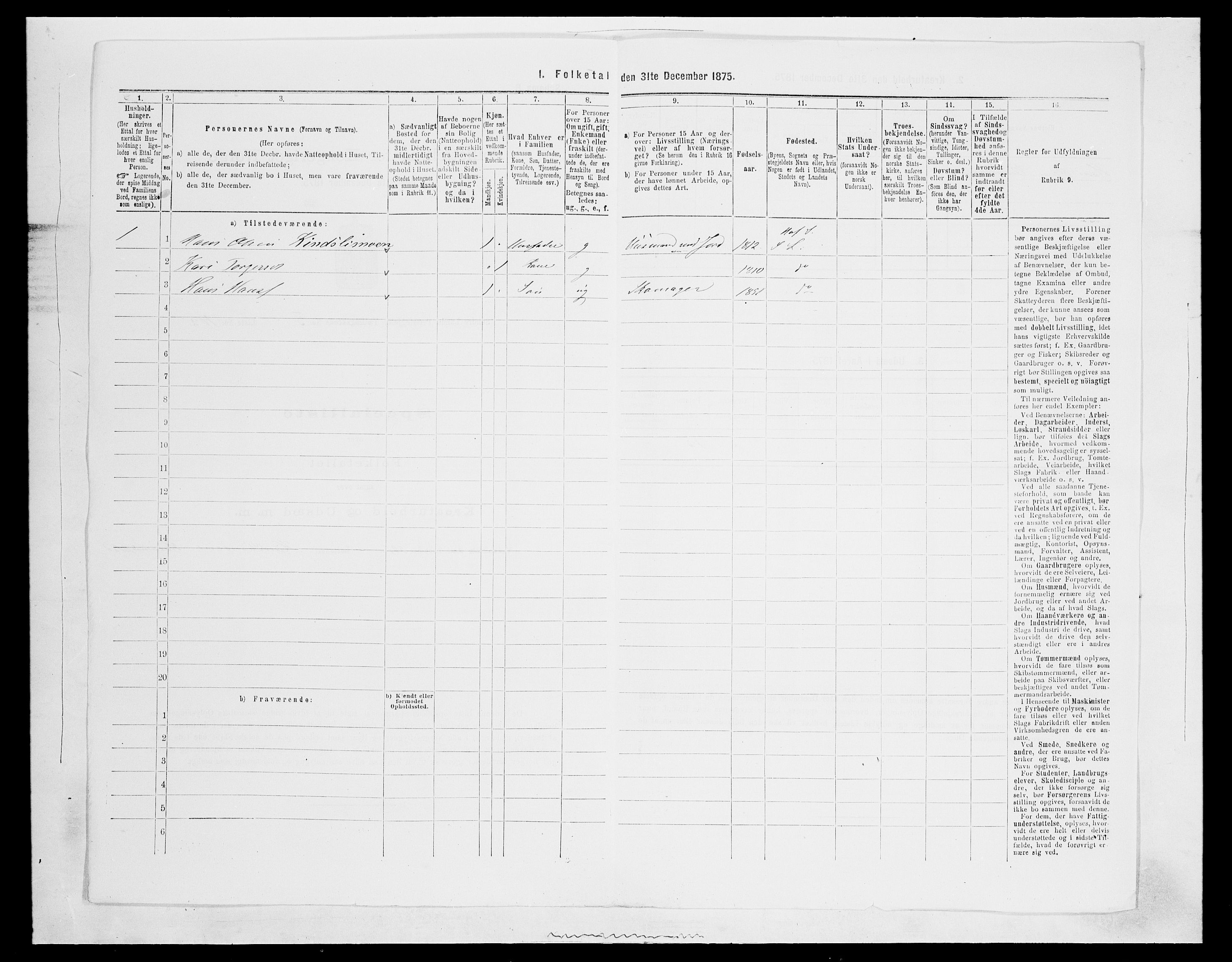 SAH, Folketelling 1875 for 0536P Søndre Land prestegjeld, 1875, s. 857