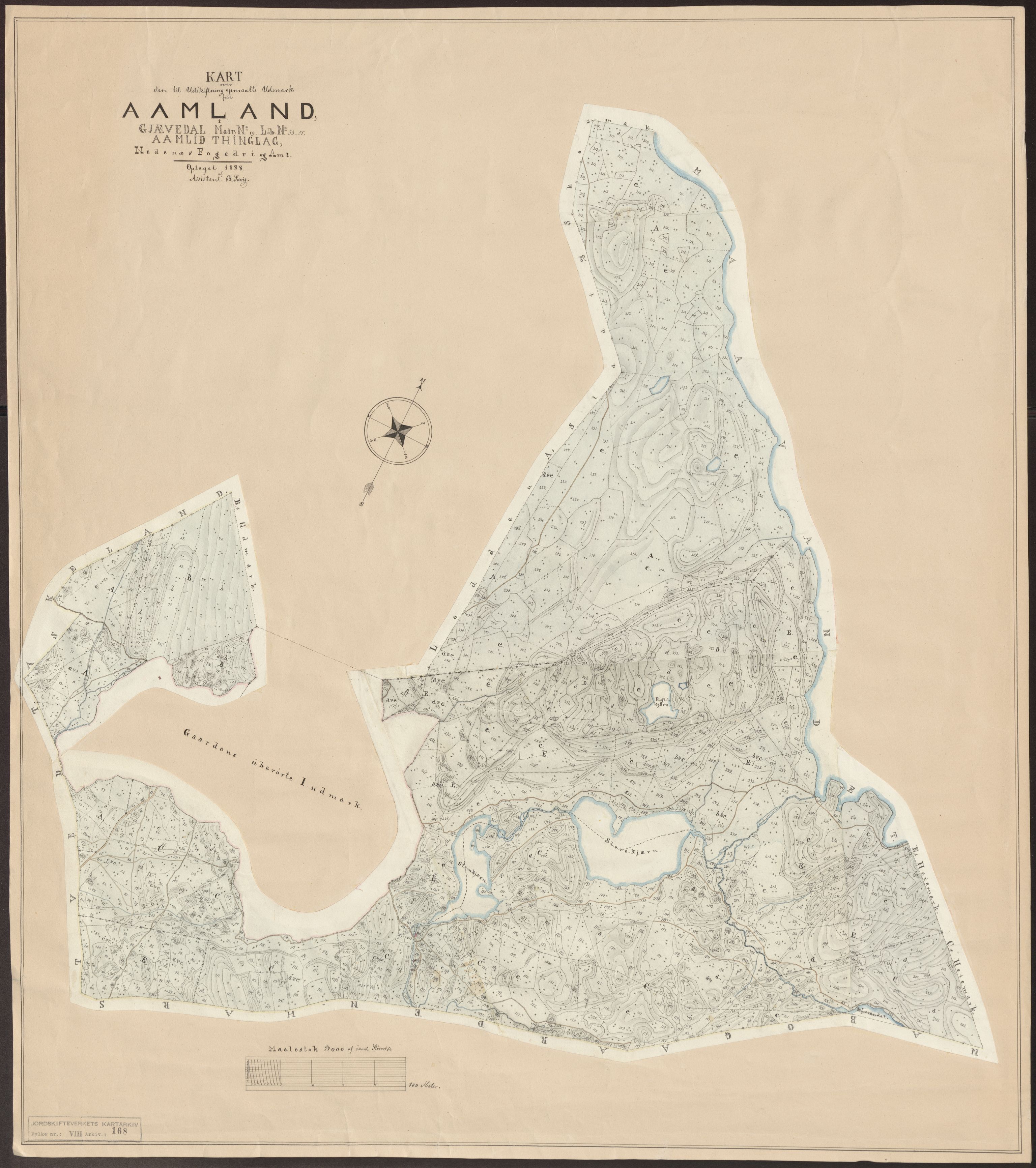 Jordskifteverkets kartarkiv, AV/RA-S-3929/T, 1859-1988, s. 202
