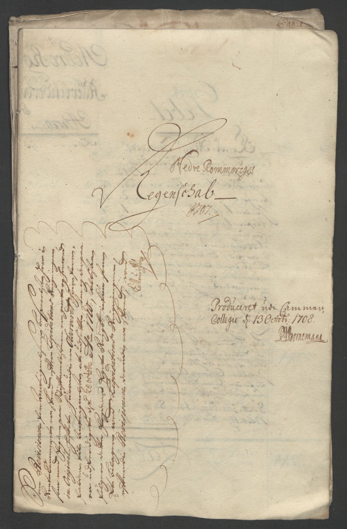Rentekammeret inntil 1814, Reviderte regnskaper, Fogderegnskap, RA/EA-4092/R11/L0590: Fogderegnskap Nedre Romerike, 1706-1707, s. 217