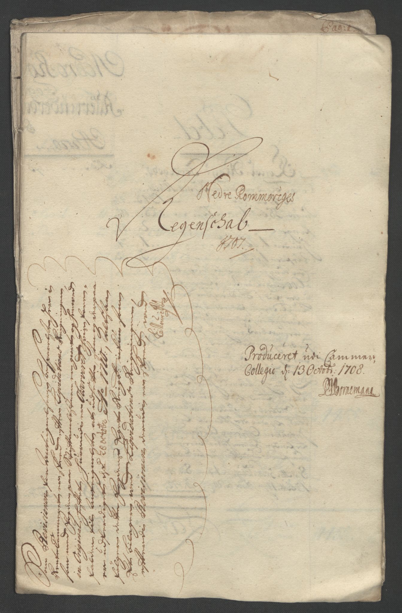 Rentekammeret inntil 1814, Reviderte regnskaper, Fogderegnskap, AV/RA-EA-4092/R11/L0590: Fogderegnskap Nedre Romerike, 1706-1707, s. 217