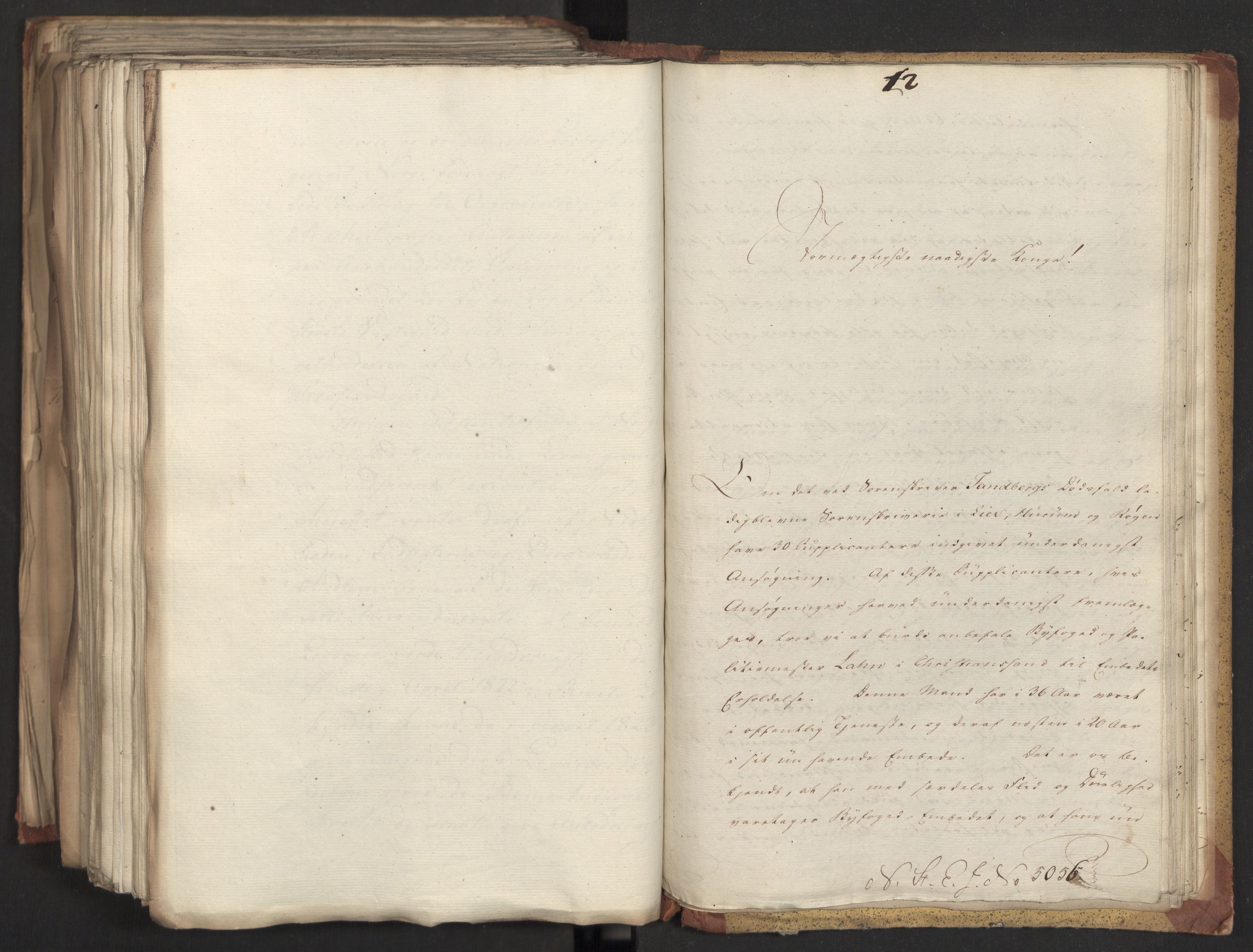 Statsrådsavdelingen i Stockholm, AV/RA-S-1003/D/Da/L0025: Regjeringsinnstillinger nr. 4873-5062, 1821, s. 498
