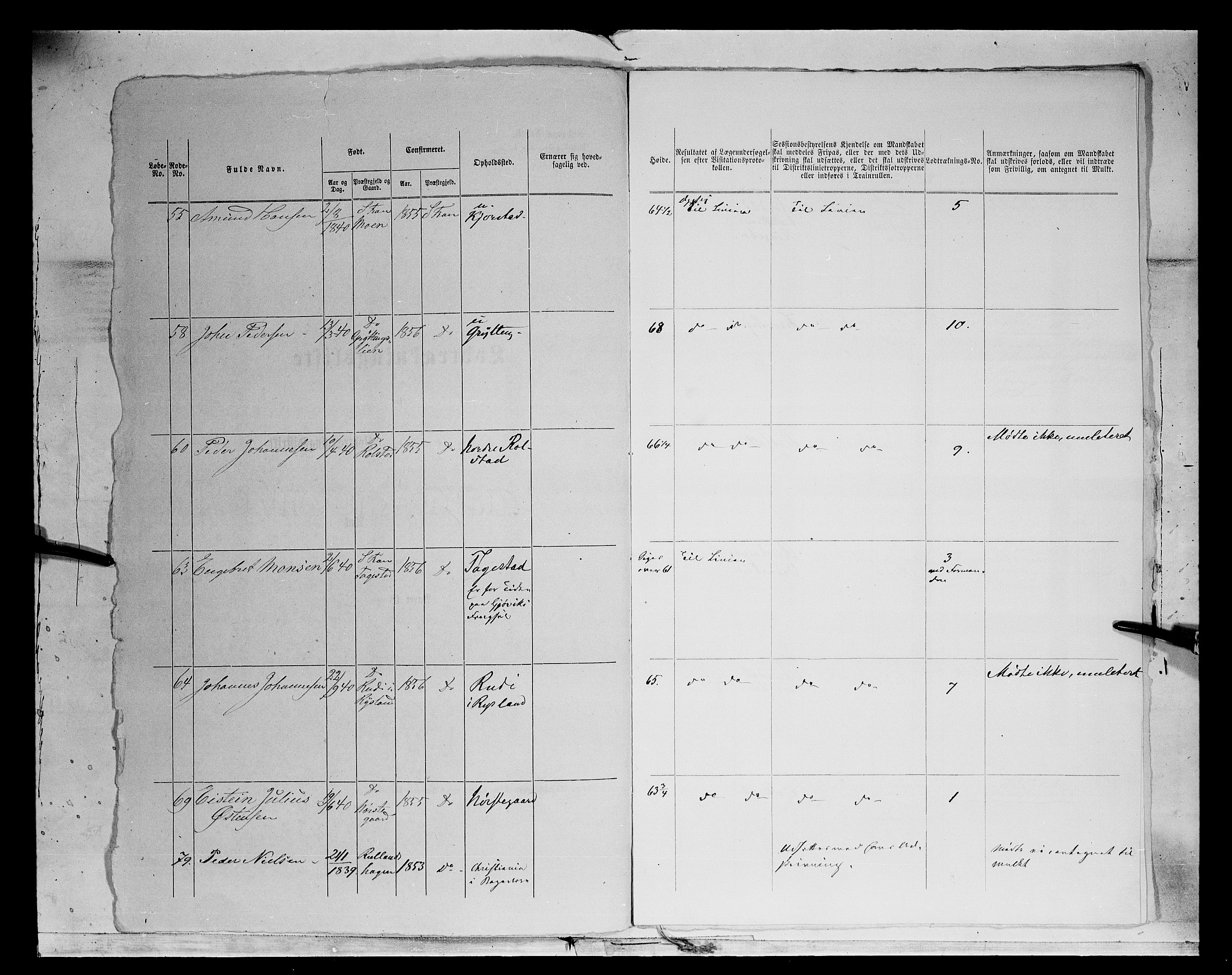 Fylkesmannen i Oppland, AV/SAH-FYO-002/1/K/Kg/L1174: Fron, Nordre og Søndre Fron, Vågå, 1860-1879, s. 24
