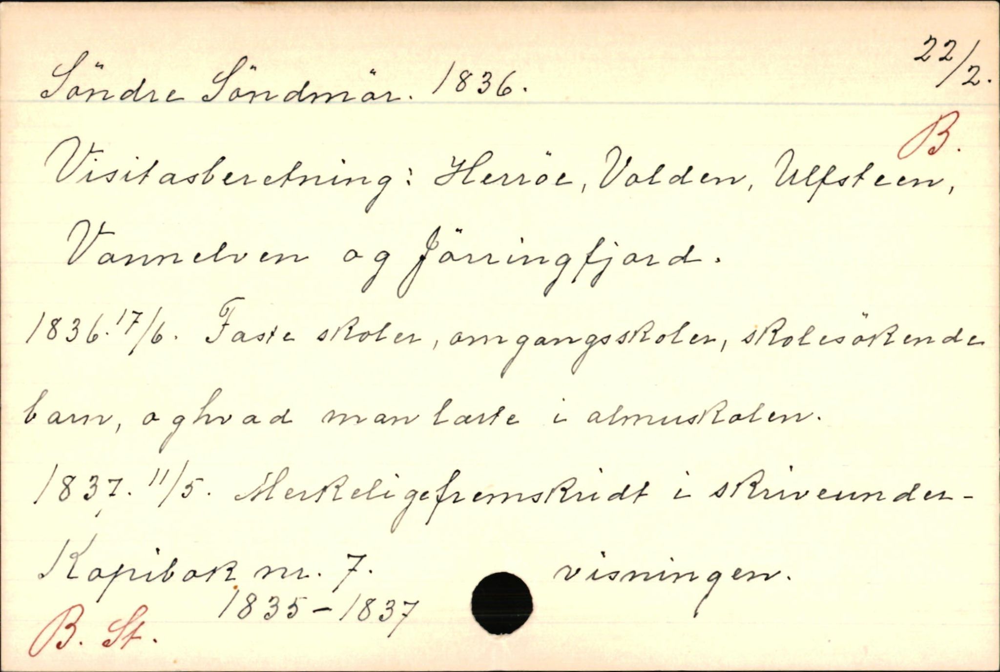 Haugen, Johannes - lærer, AV/SAB-SAB/PA-0036/01/L0001: Om klokkere og lærere, 1521-1904, s. 10315